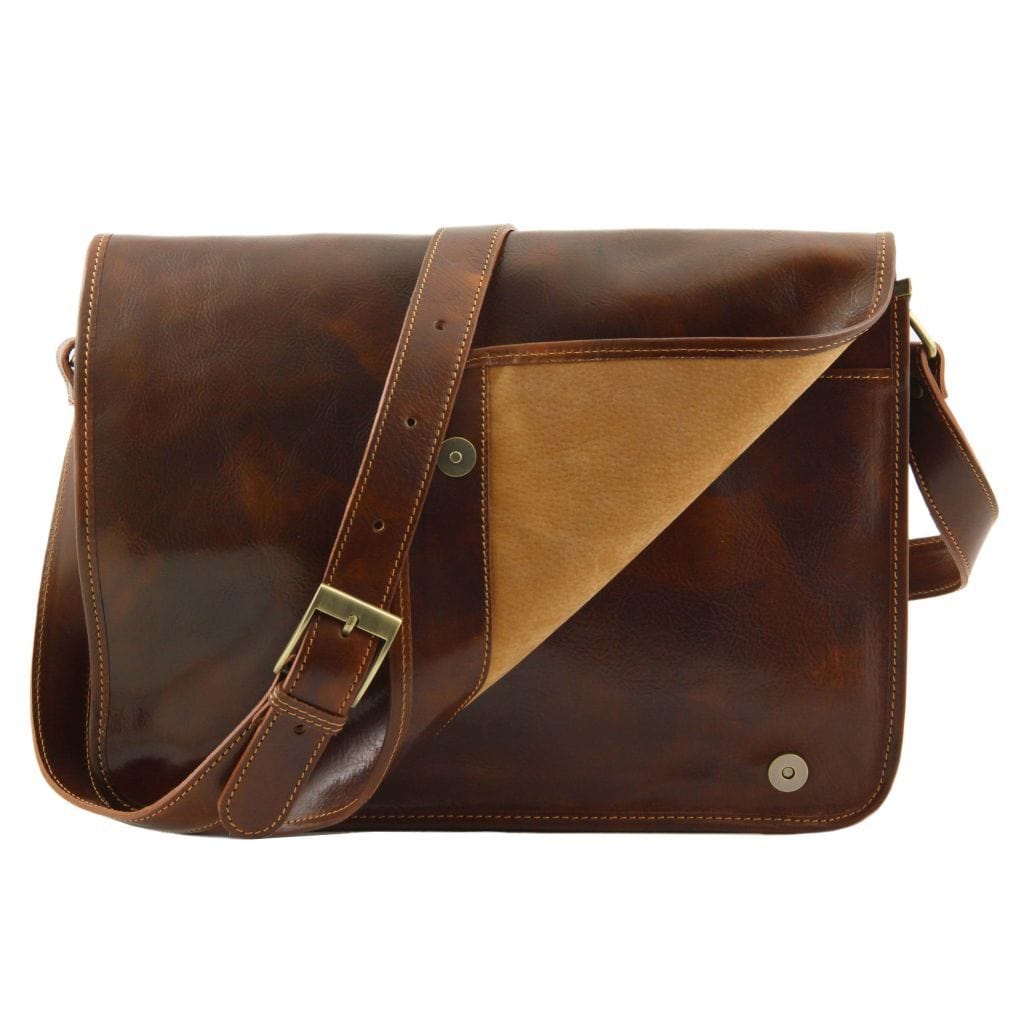 TL Messenger double - Crossbody leather bag | TL90475