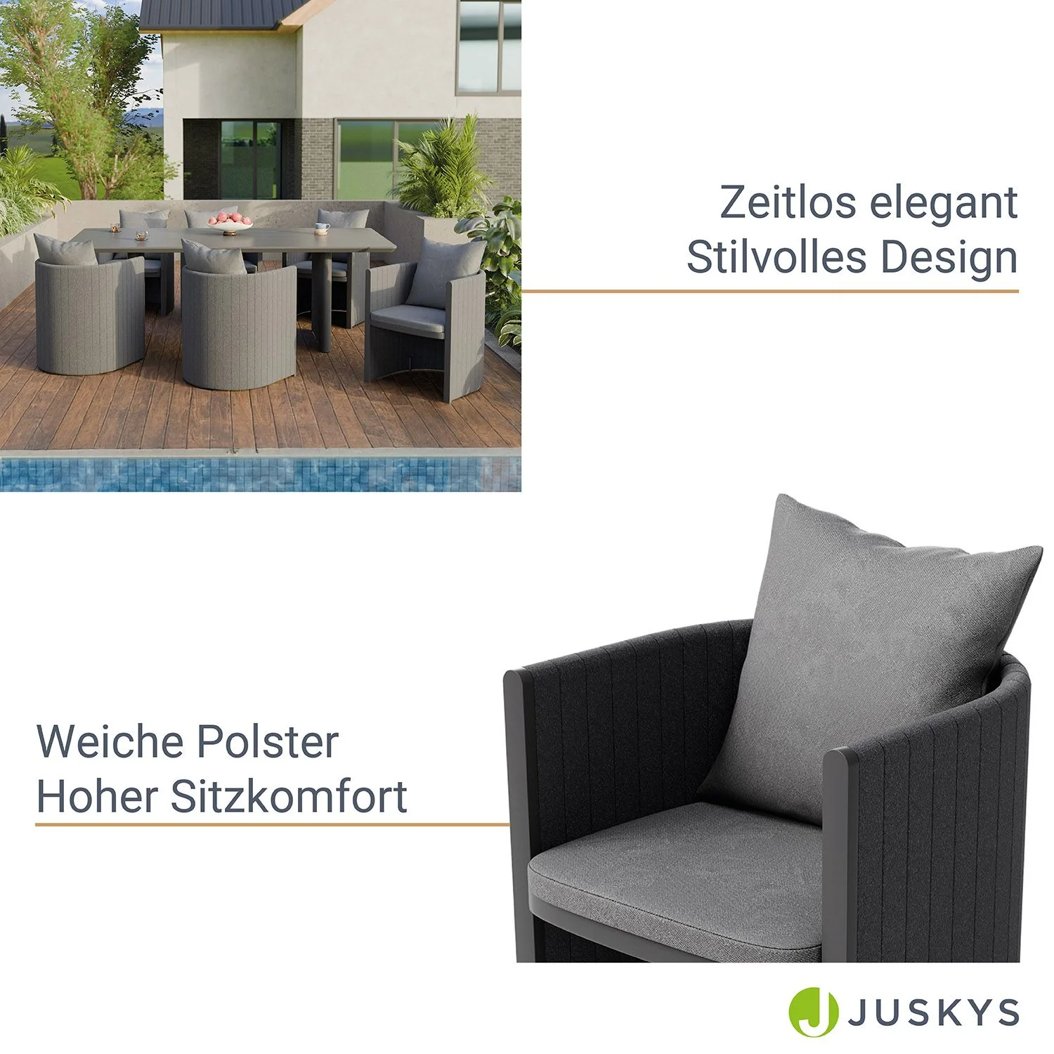 Ensemble de jardin Costa Luna 2025