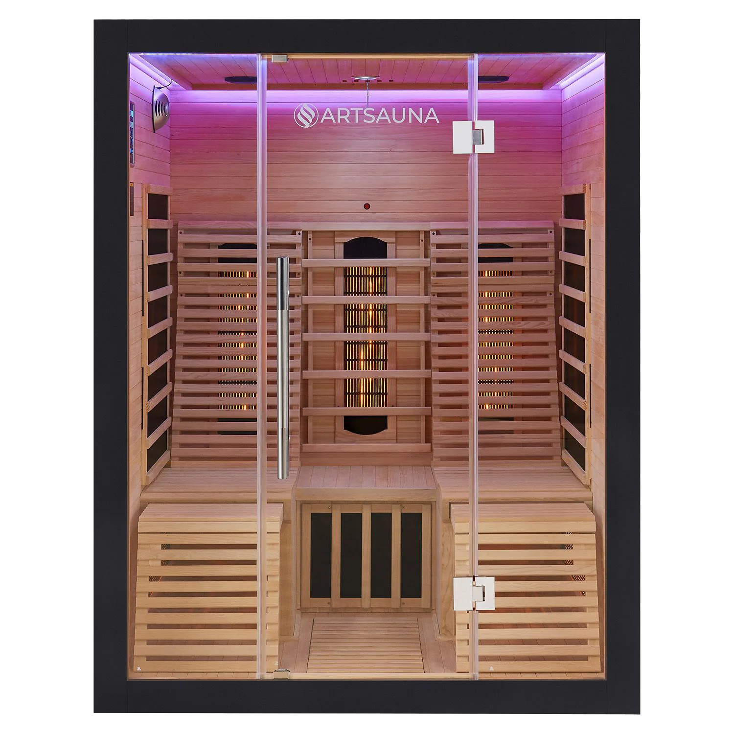 Cabine infrarouge noire Helsinki 150 (2025)