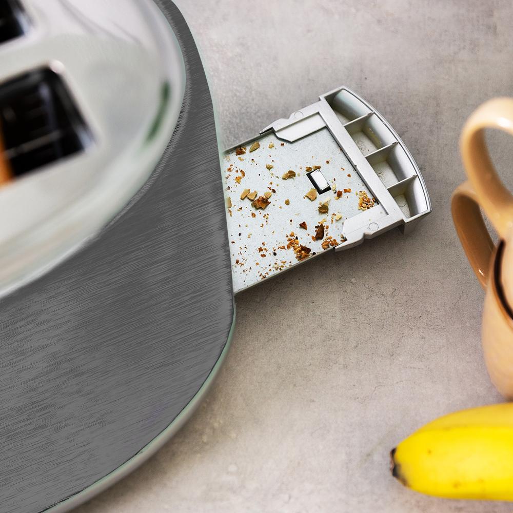 Toast&Taste 1600 Retro Dobbelt Rustfrit Stål