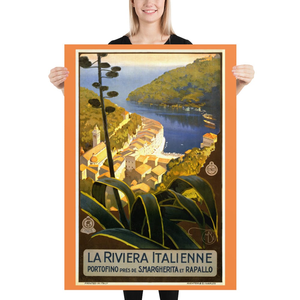 La Riviera Italienne - Portofino Poster