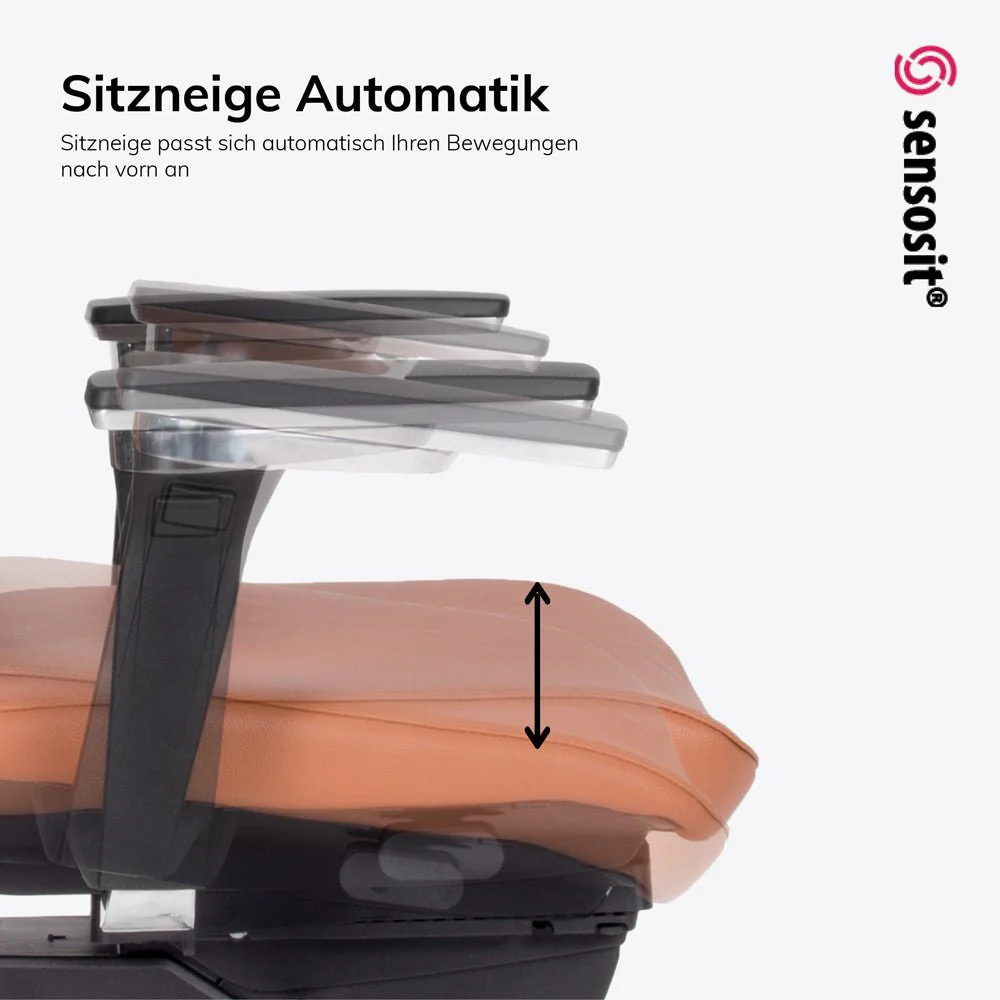 2025 Matrix MT14 Ergonomischer Chefsessel aus Echtleder – DER CHEFSESSEL für komfortables Arbeiten – Hergestellt in Deutschland – 30 Jahre Garantie