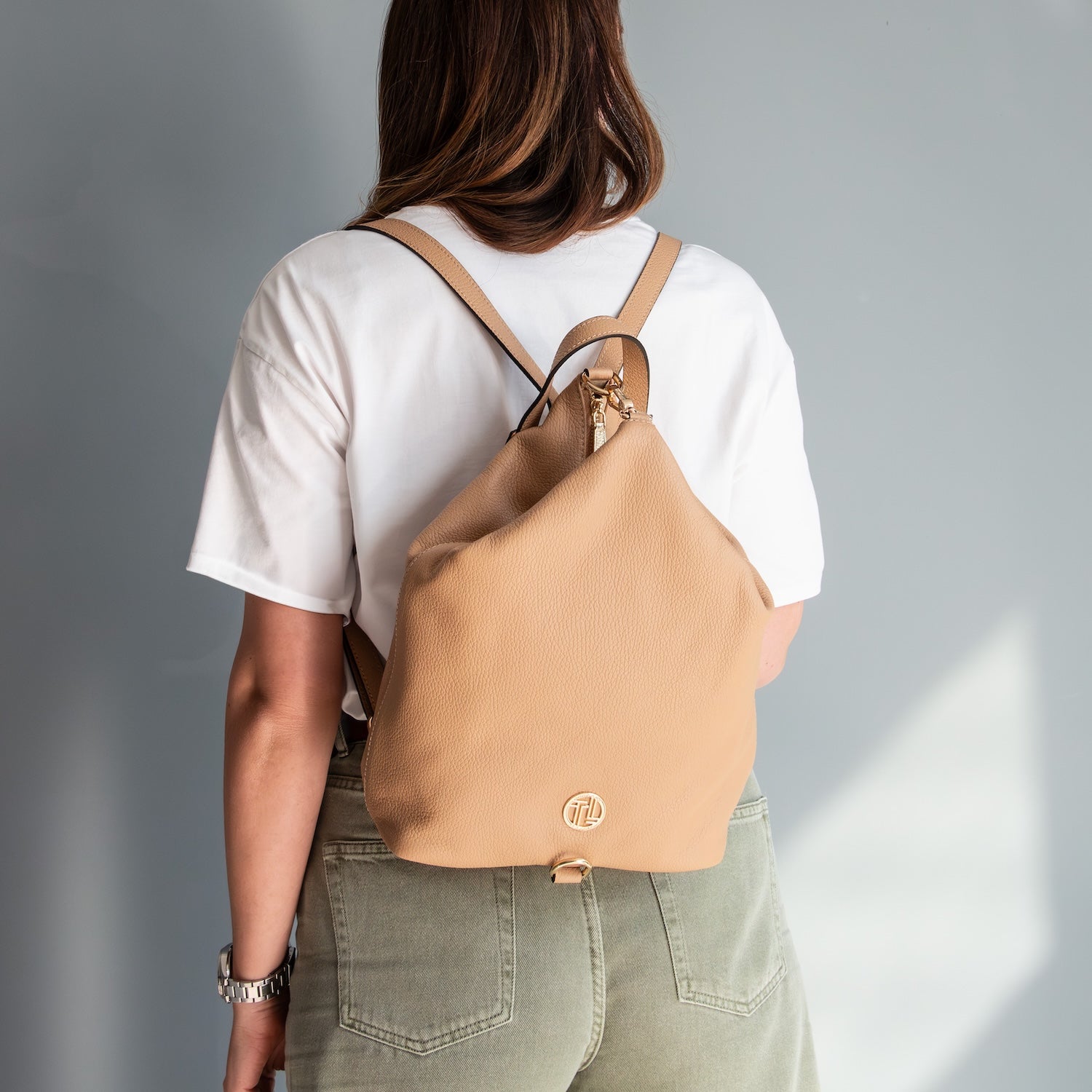 Dublin - Soft Italian leather backpack | TL142501