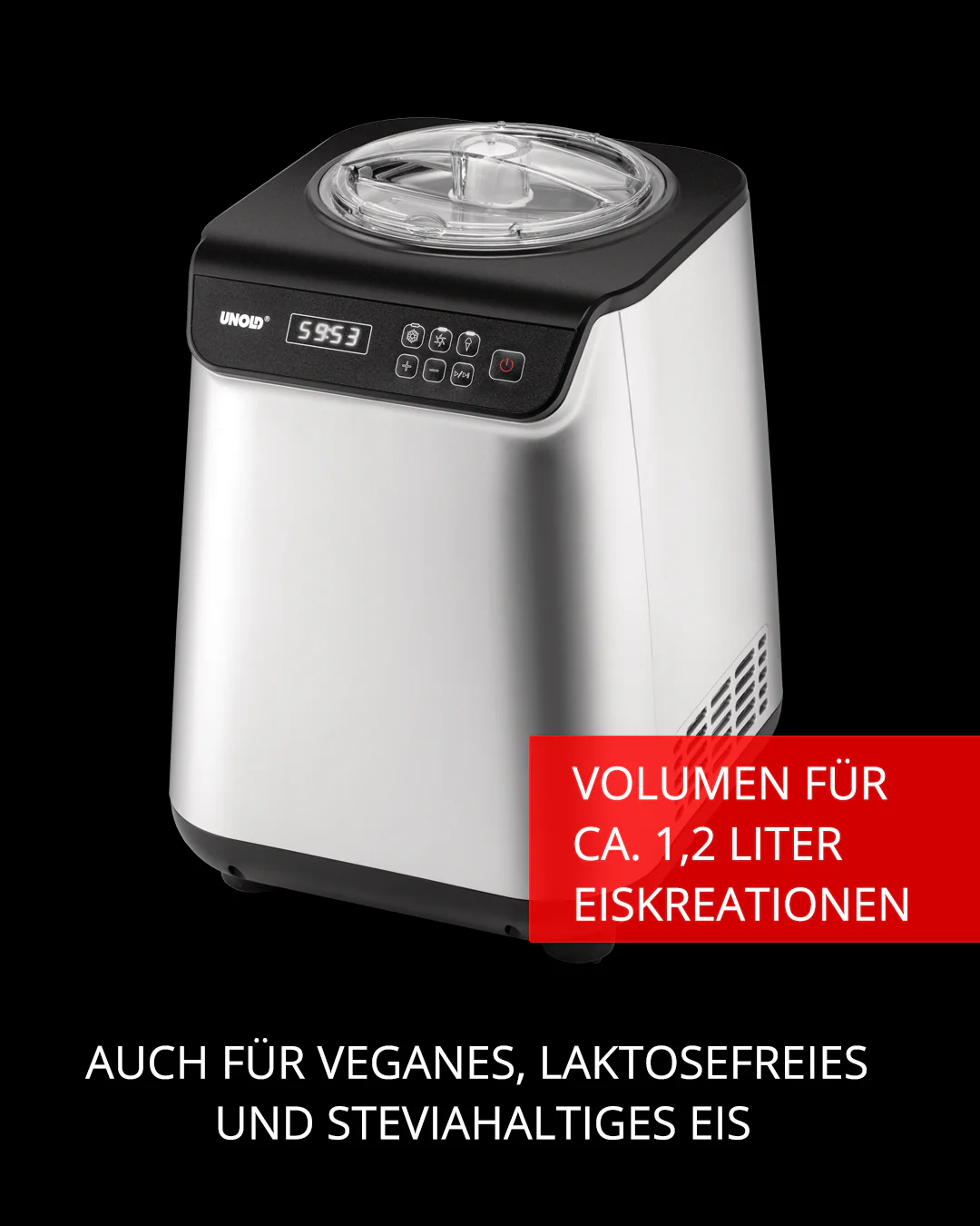 2025 Ein Eiswürfelbereiter 1,2 l