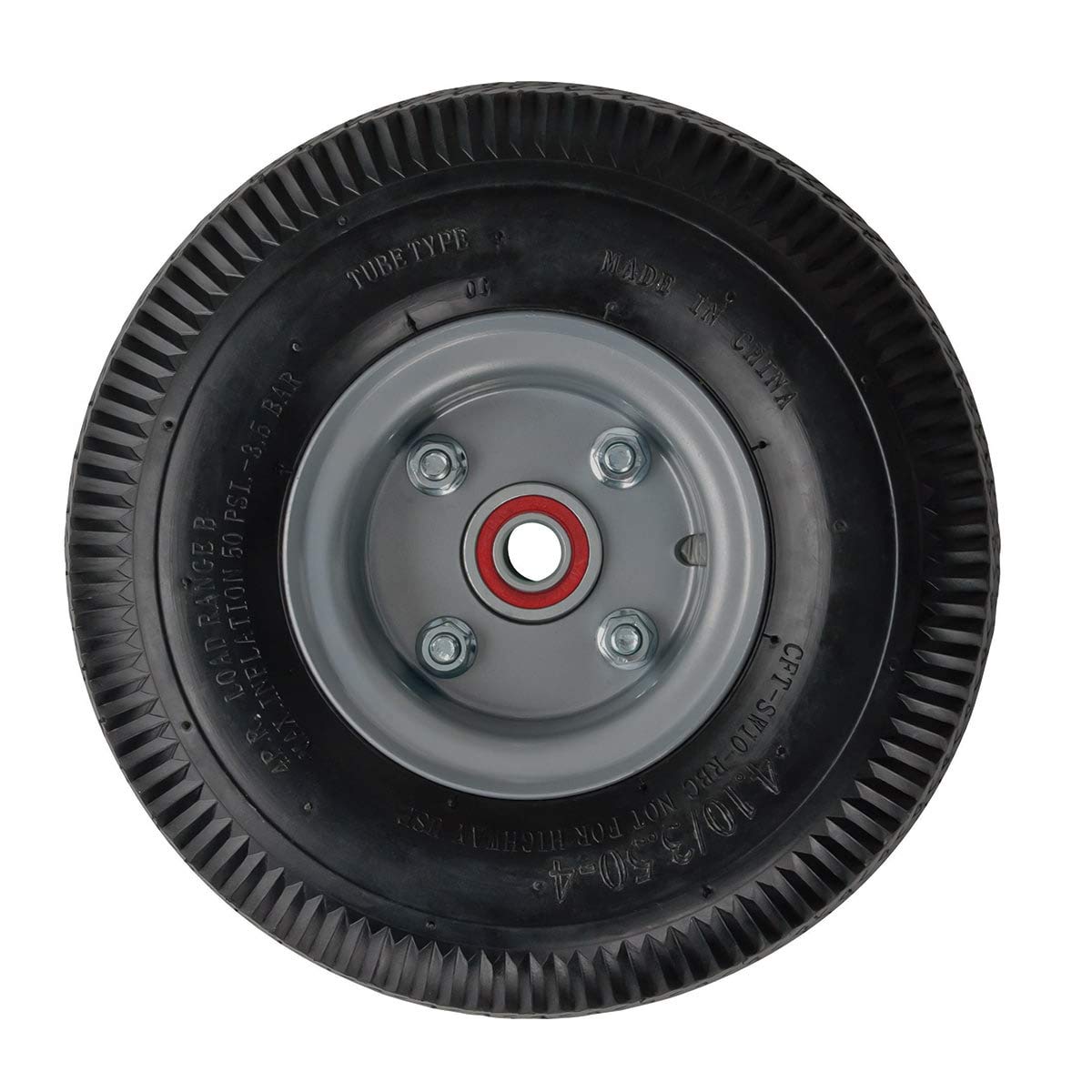 Magline HMK15AUA4 Aluminium-Sackkarre, vertikaler Schlaufengriff, Luftreifen, Tragkraft 500 lb