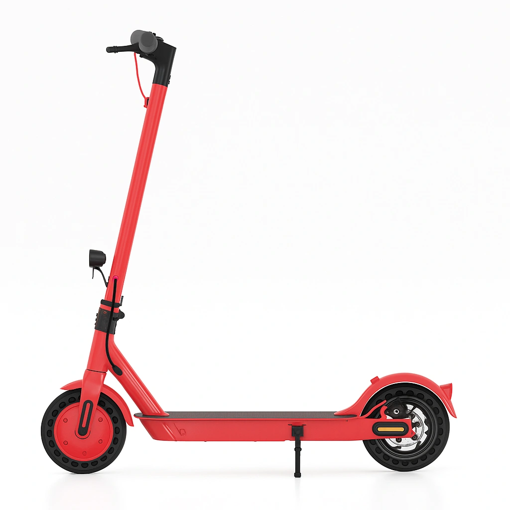Trottinette pour enfants, rouge, en métal, pour une utilisation en extérieur