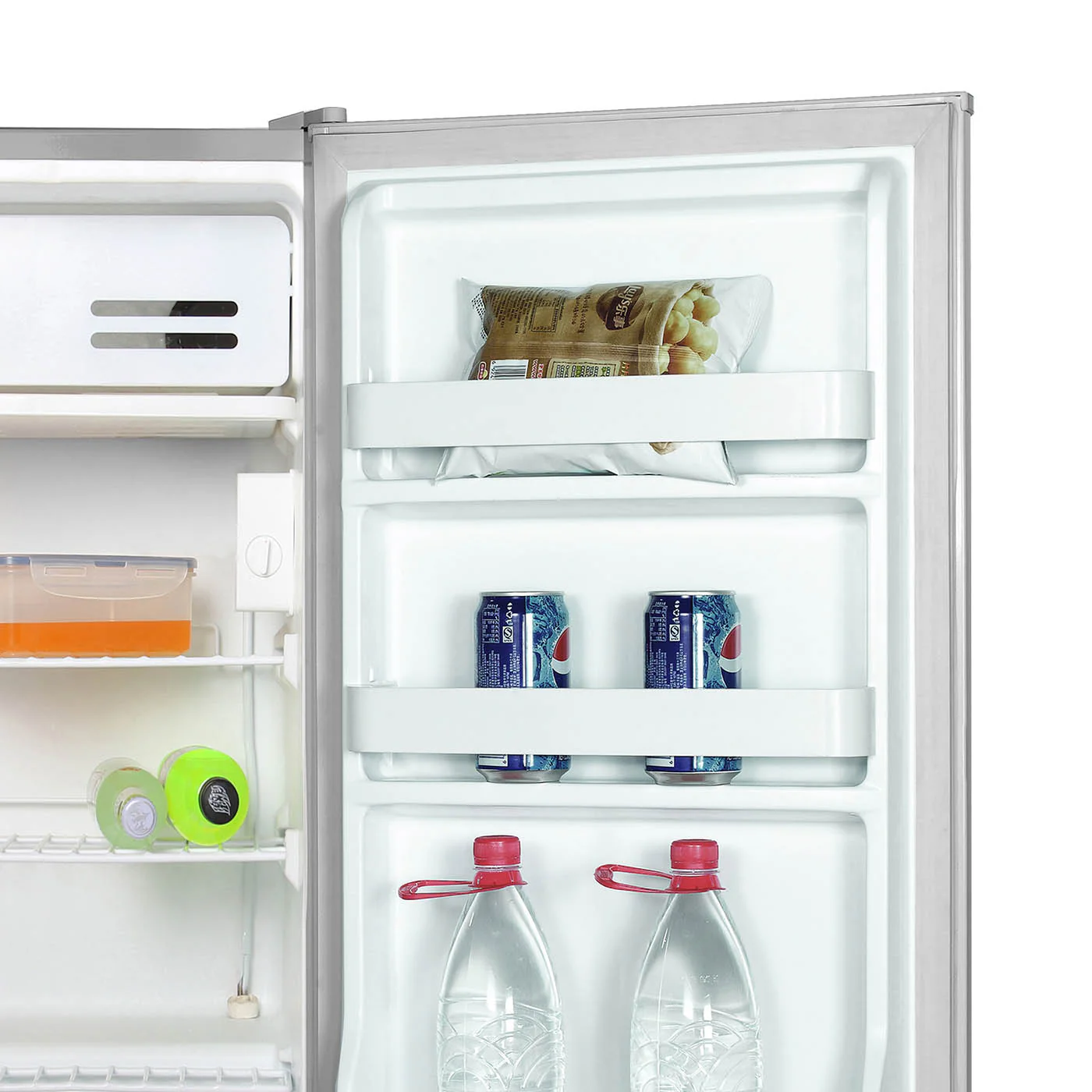 2025 Minibar Grå 47,2x86 cm 93 Liter med Fryser