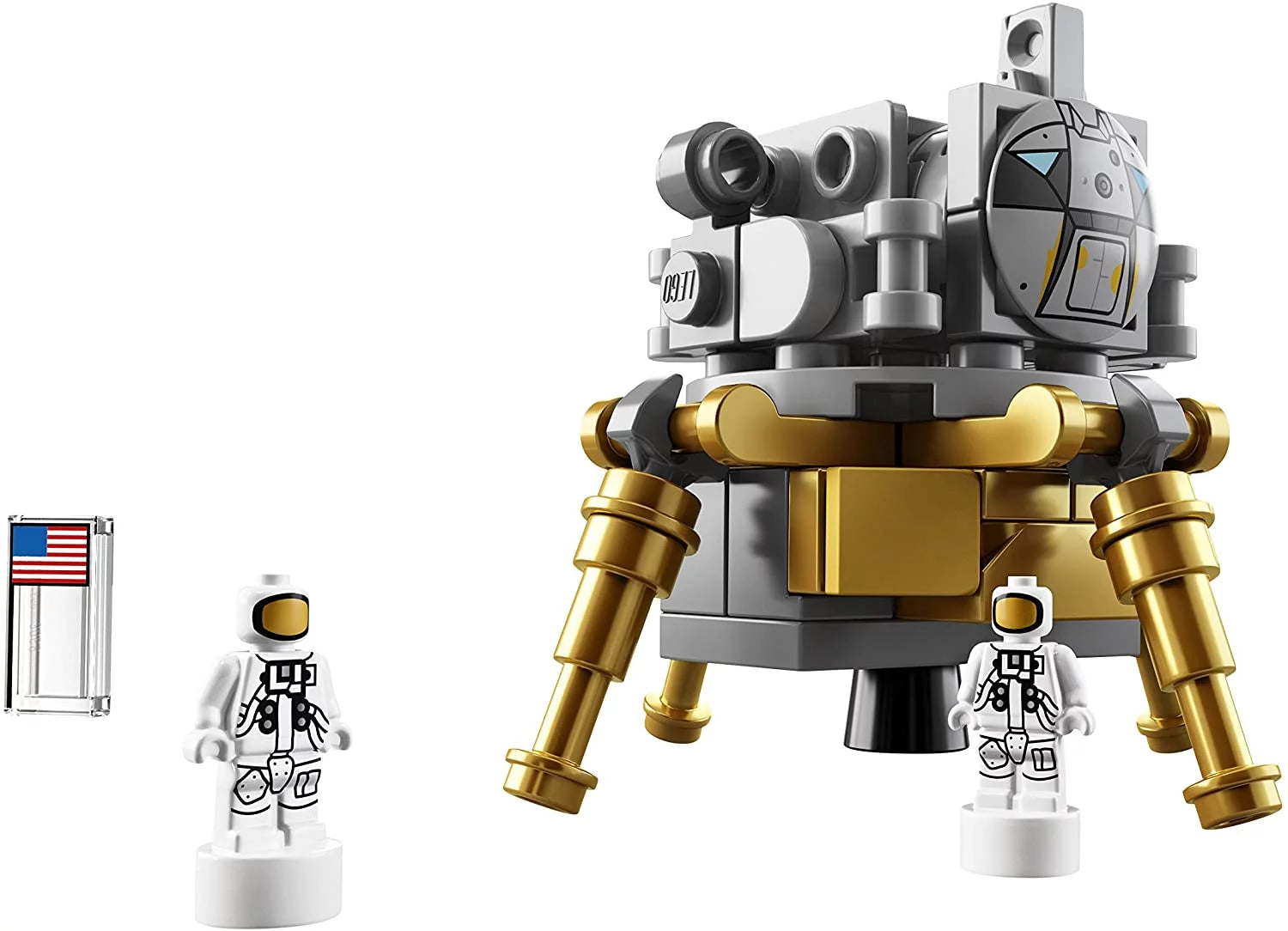 LEGO Ideas NASA Apollo Saturn V 92176 – Weltraumraketenmodell für Kinder und Erwachsene, Wissenschafts-Bausatz (1969 Teile)