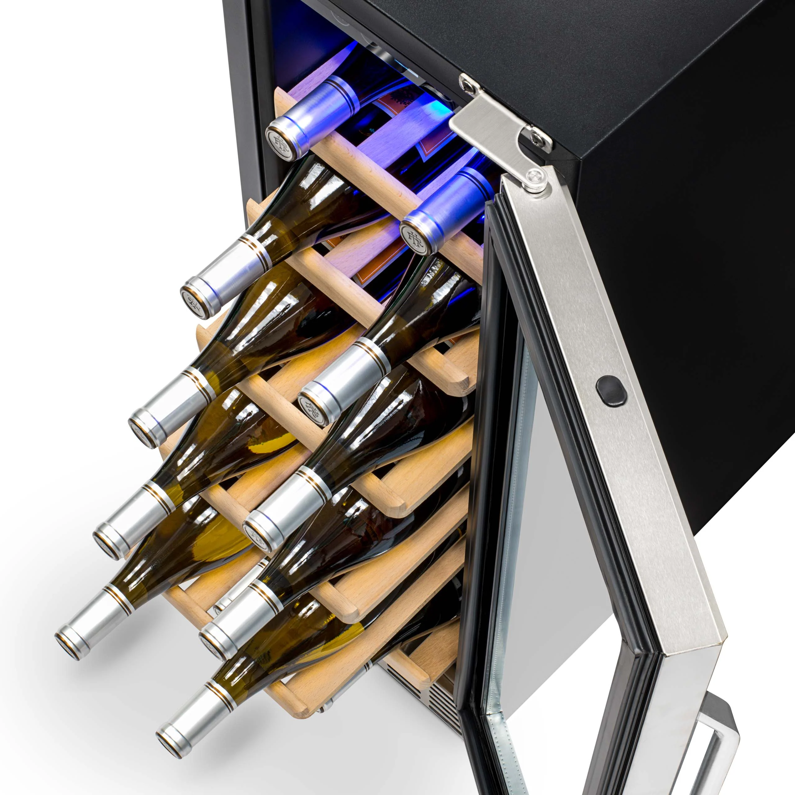 2025 Newair Indbygget Vinkøleskab – Rustfrit stål