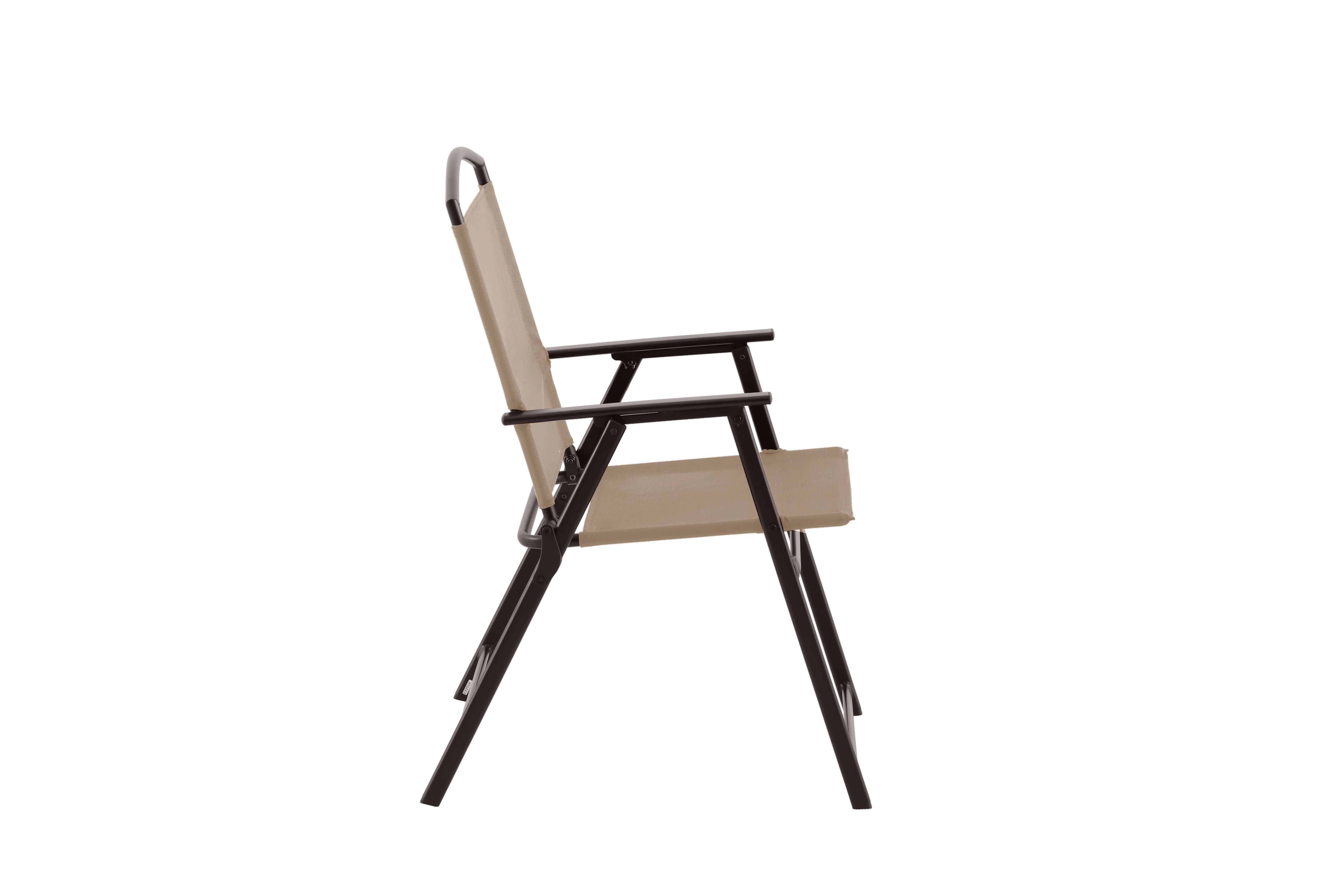 2025 Mainstays Albany Lane 6-delt udendørs spisebordssæt med parasol. Stål. Rød