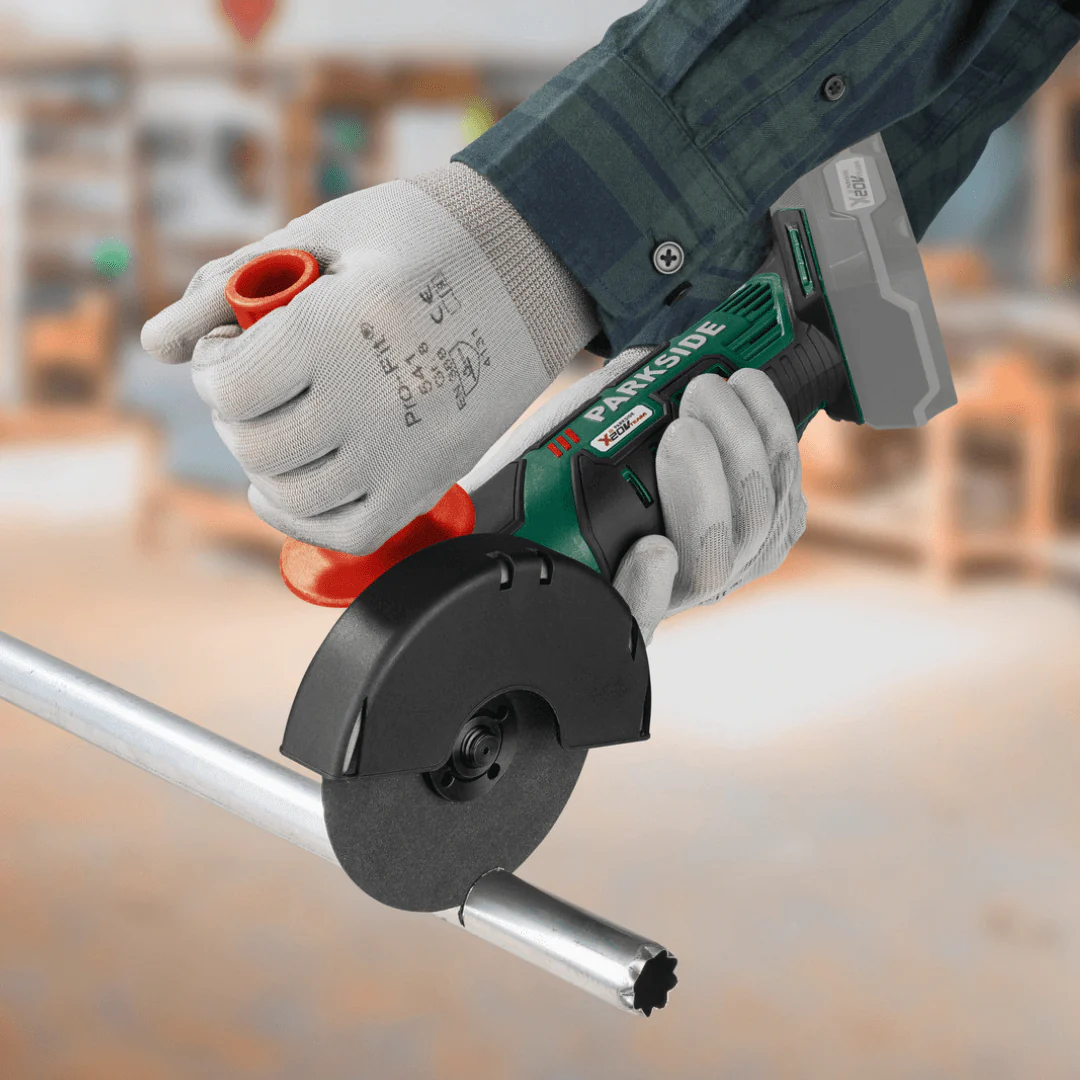 2025 PARKSIDE Akku-vinkelsliber »PWSA 20-LI C3«. 20V med batteri og oplader inkluderet