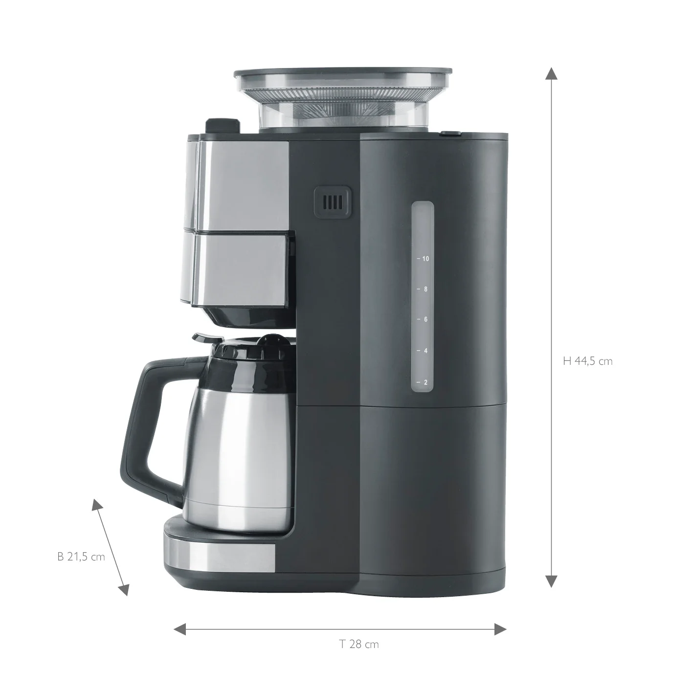 2025 FRESH-AROMA-PERFECT II – Cafetière à filtre avec broyeur intégré et carafe isotherme