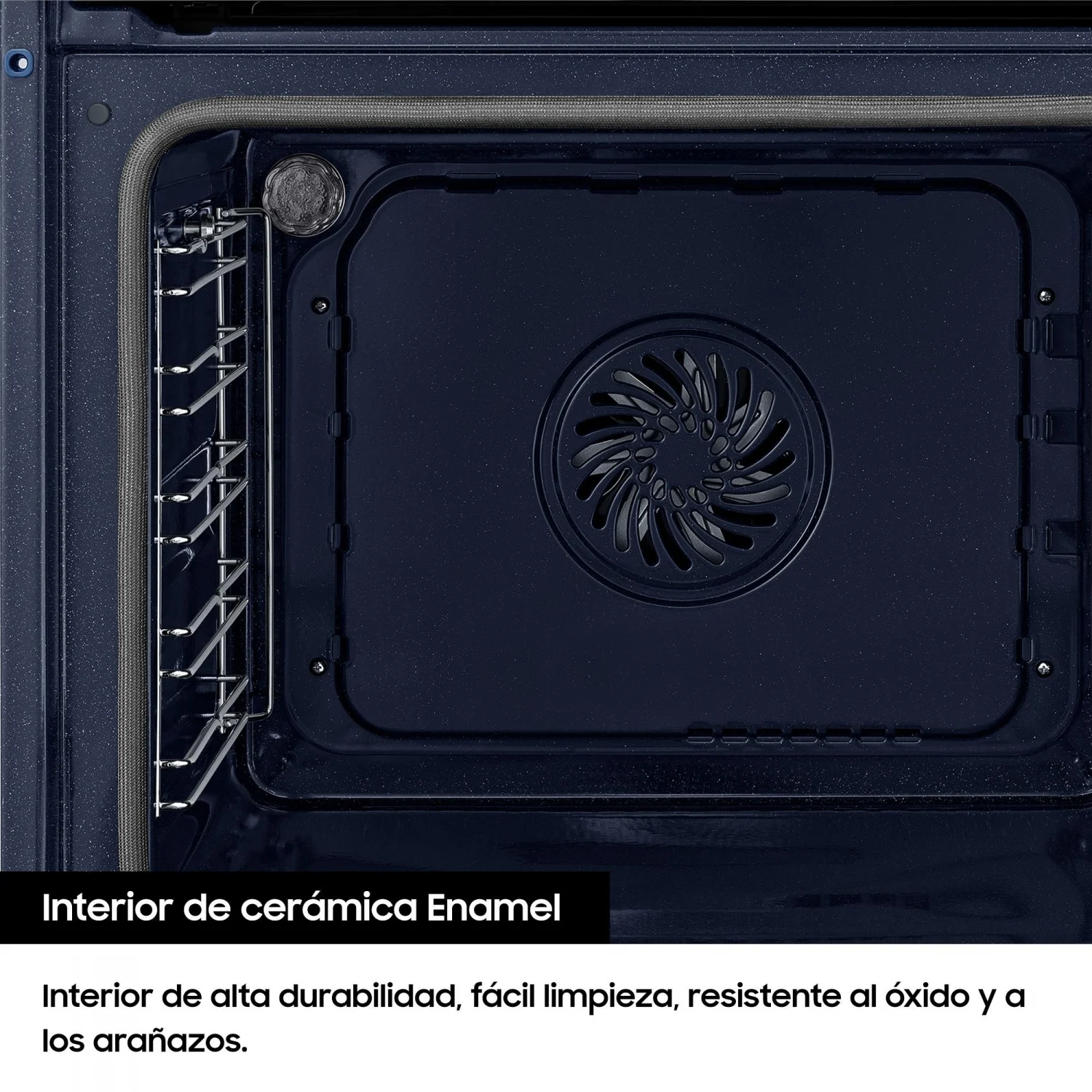 Samsung NV68A1170BS Multifunktionsbackofen, 1,8 kW, 68 l, Klapptür, 7 Kochfunktionen, Energieeffizienzklasse A – Edelstahl