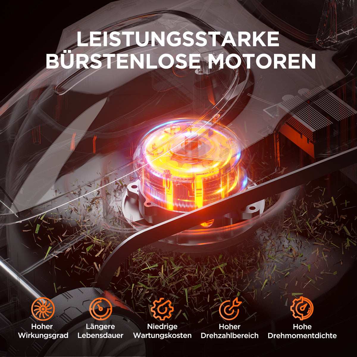 2025 U20 33 cm 20 V Akku-Rasenmäher mit wahlweise bürstenlosem oder Bürstenmotor und 4,0 Ah Akkus