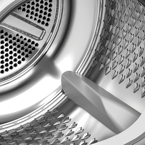 Sèche-linge à pompe à chaleur Bauknecht BD 8D WWS (2025) / 8 kg / Classe énergétique A++ / Precision Dry – séchage intelligent / Moteur Inverter / Ultra-compact (profondeur de seulement 46 cm) / Éclairage du tambour