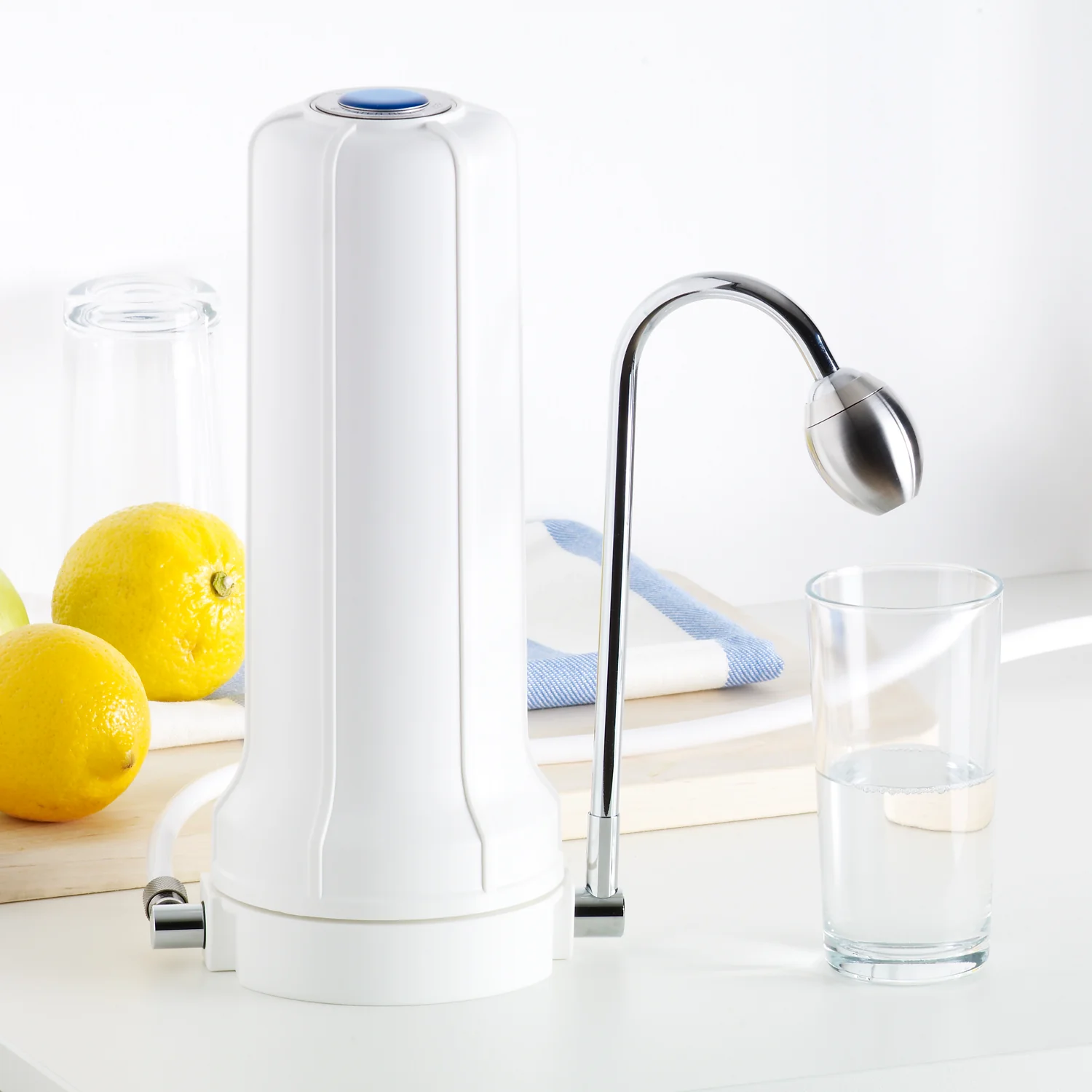 2025 SANUNO Vital – Filtre à eau pour évier avec céramique EM, vortex et ReVitalizer pour une eau revitalisée et fraîche