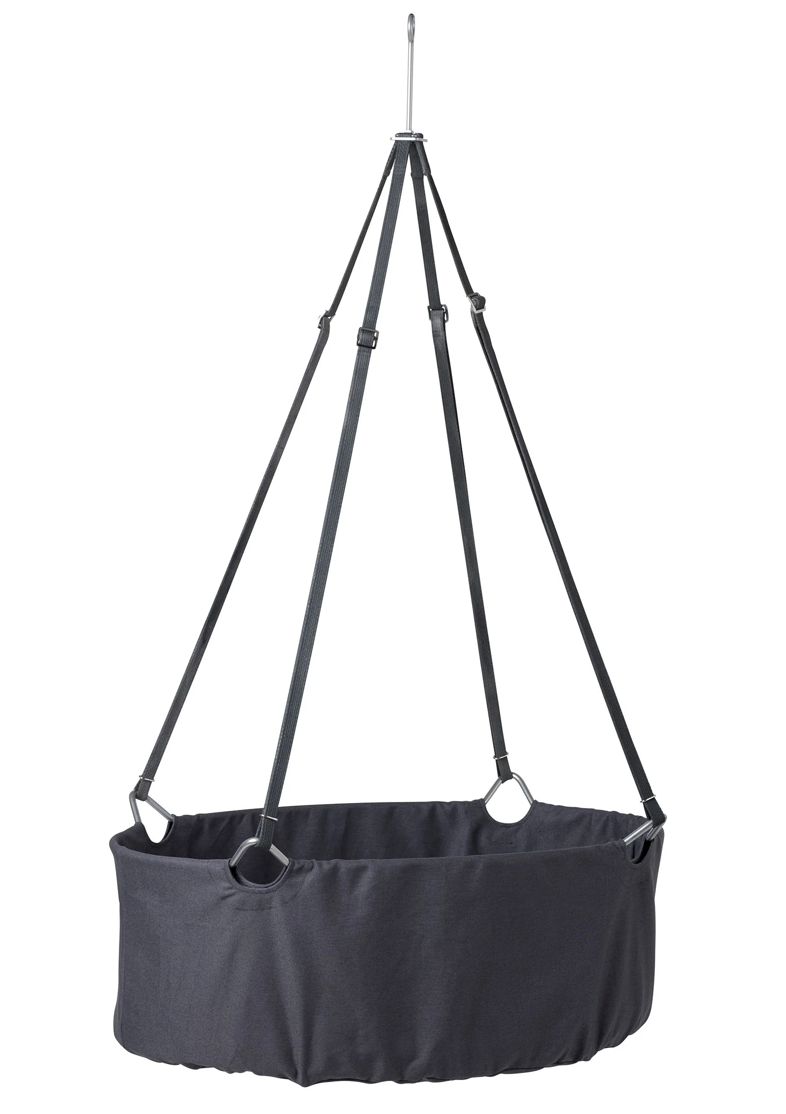 Kinderbett-Set „Classic“ (Modelljahr 2025) mit grauem/grauem Ständer