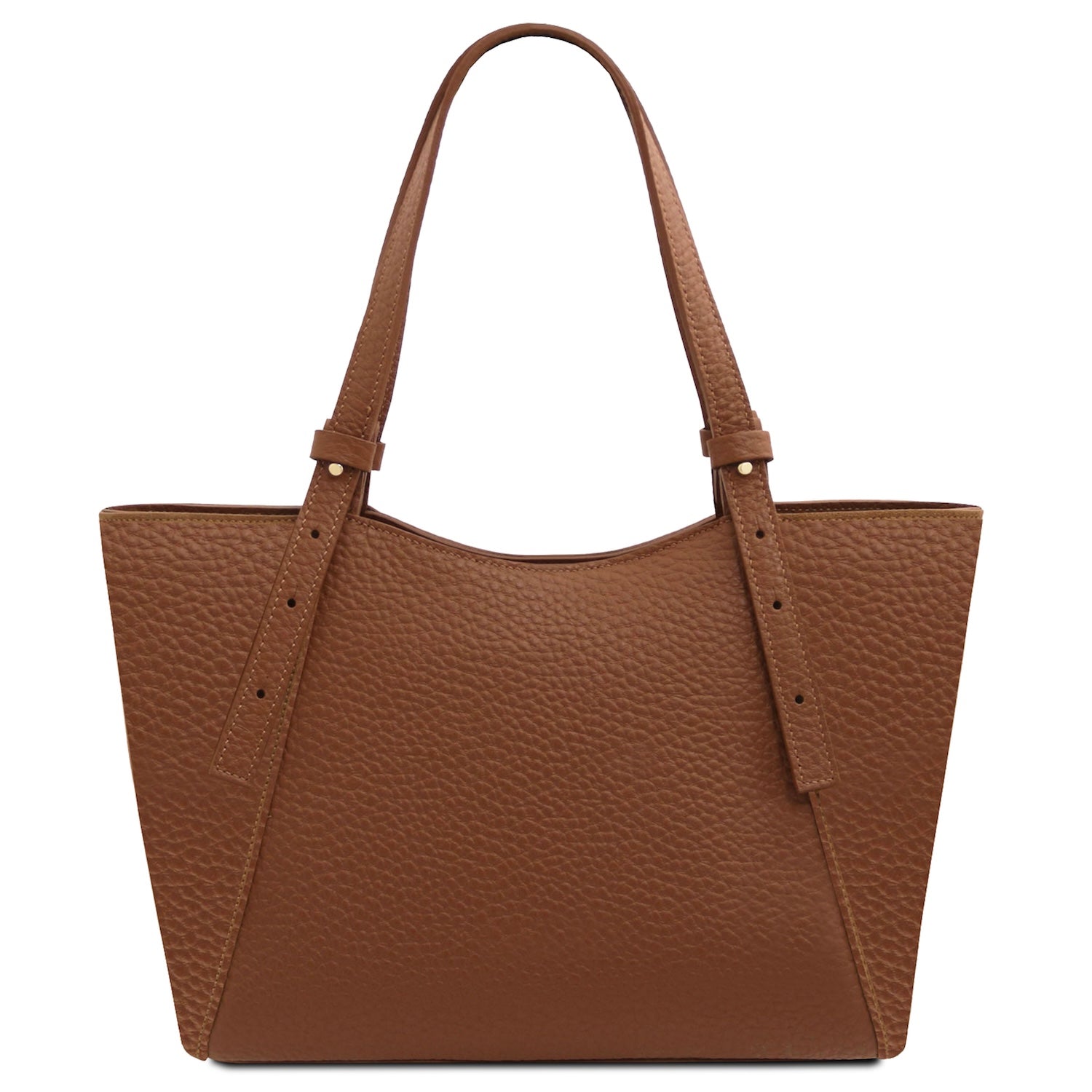 Libra - Long handle leather tote bag | TL142580