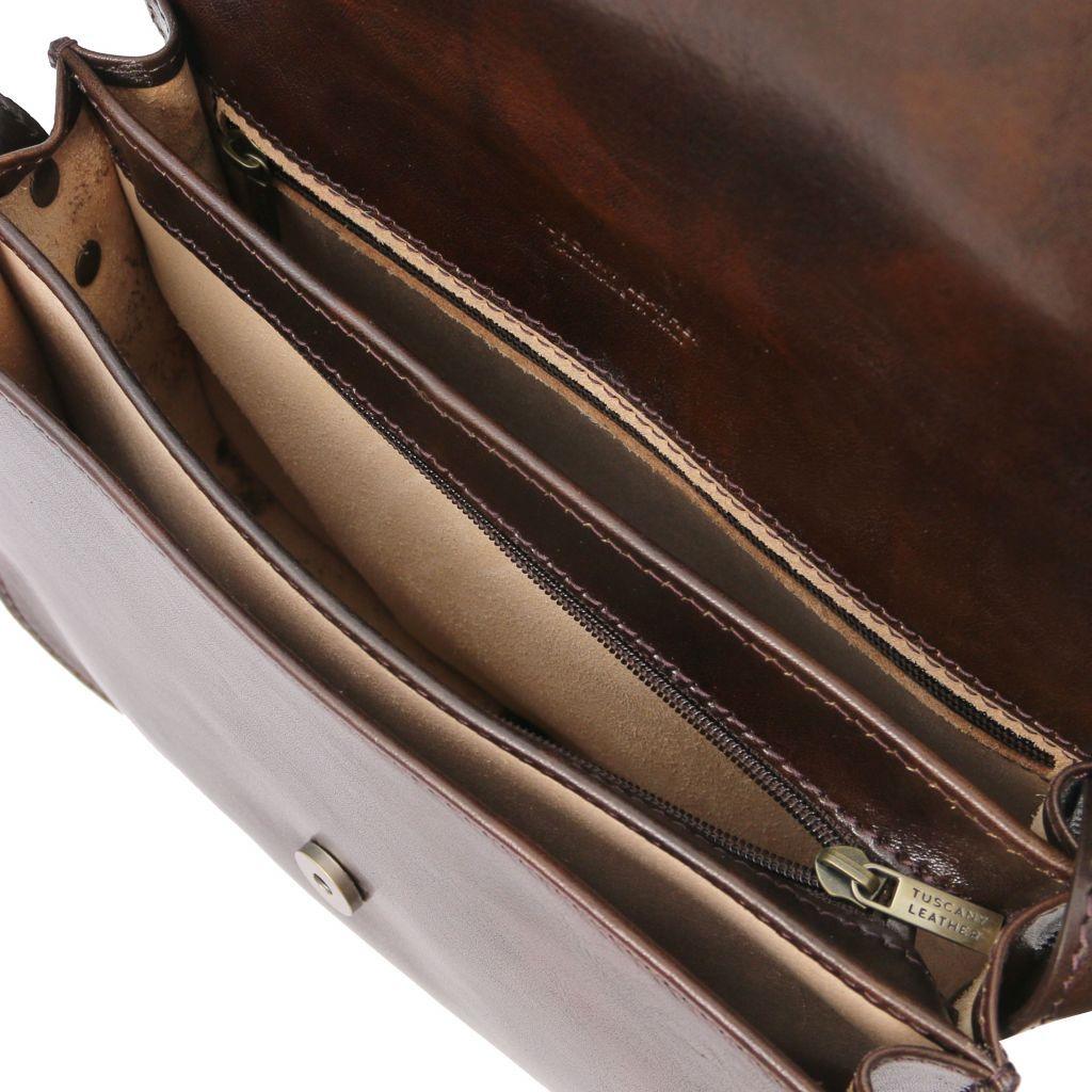 Greta - leather saddle bag | TL141958