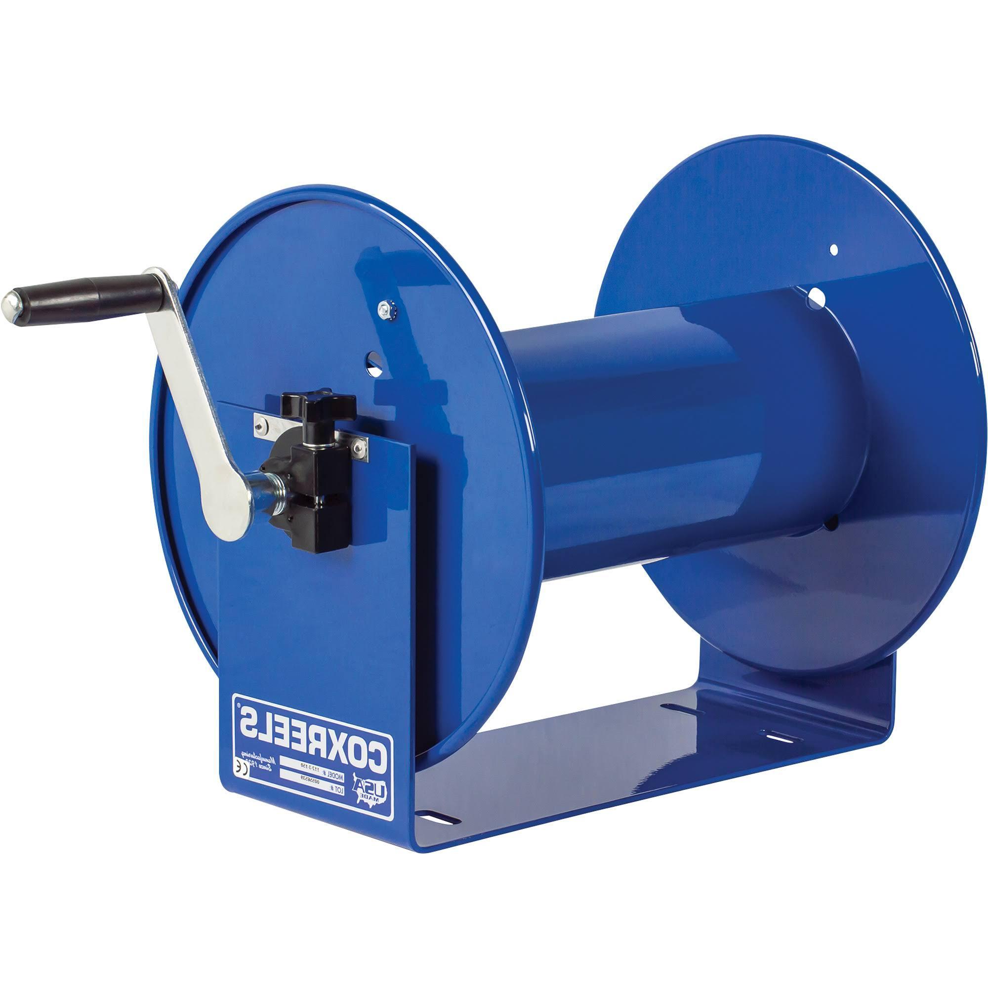 Stålslangeopruller til højtryksrenser 228550 – 4000 PSI – 150 ft x 0,375 in kapacitet