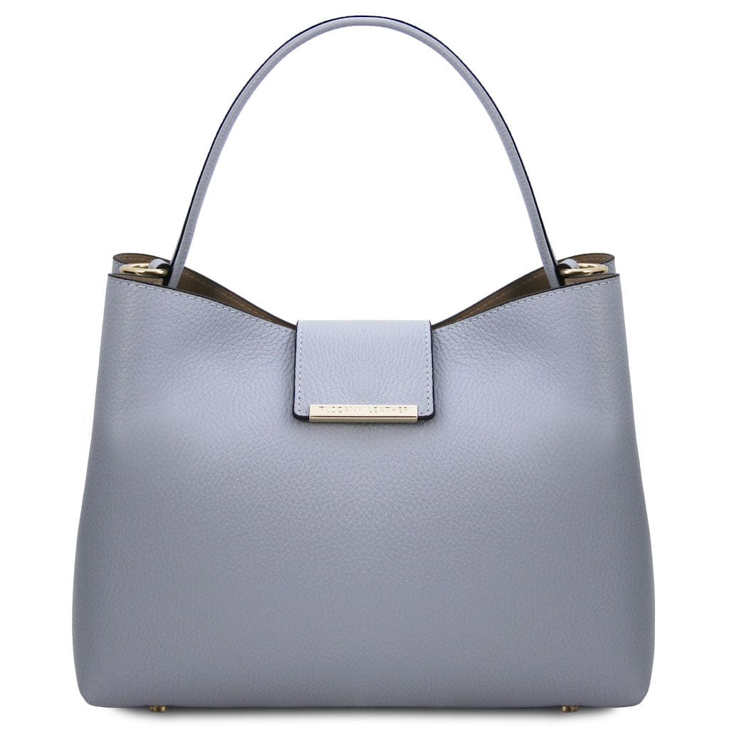 Clio - Pebbled leather bucket bag | TL142356