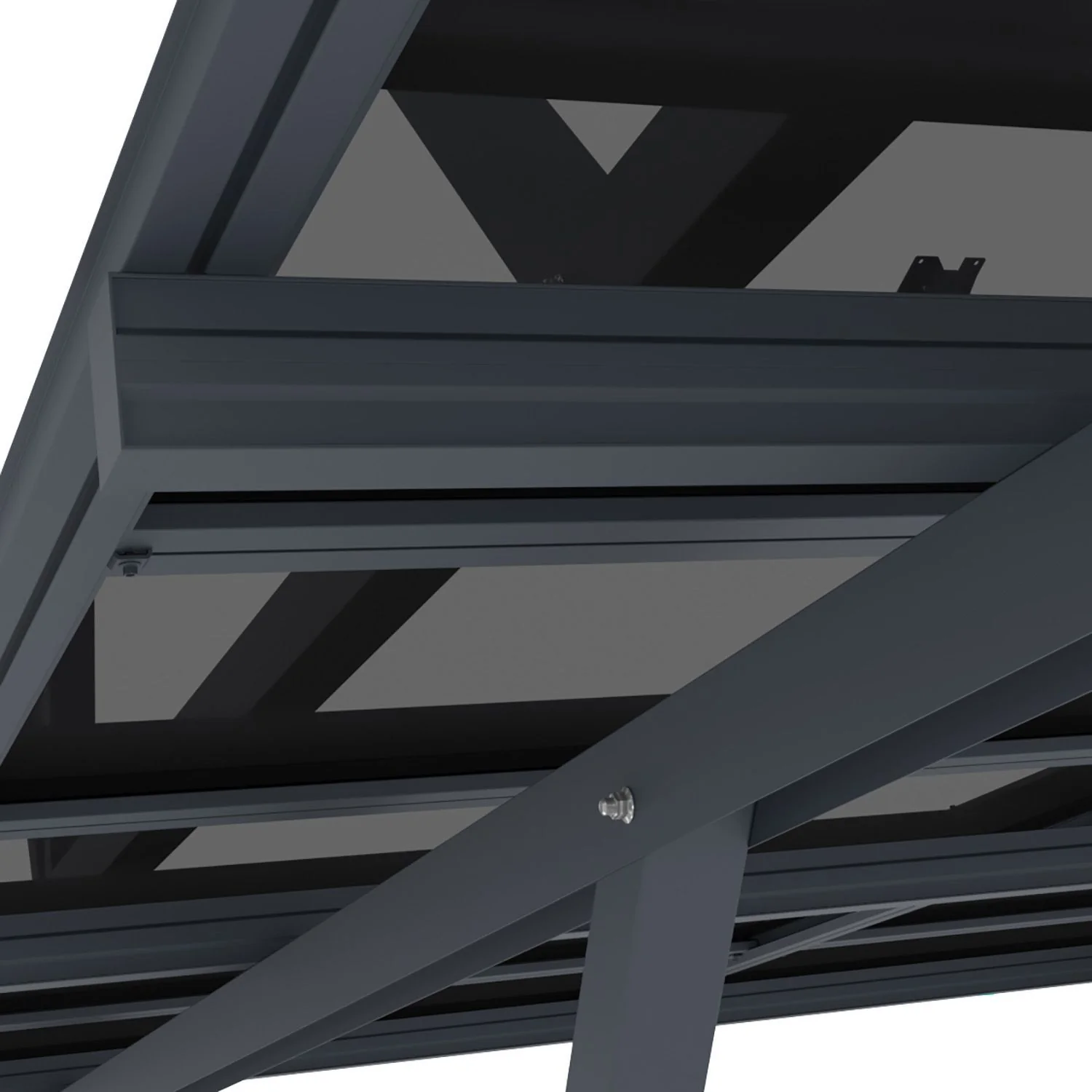 Structure de carport solaire SunLuxe 2025 - 4100 watts