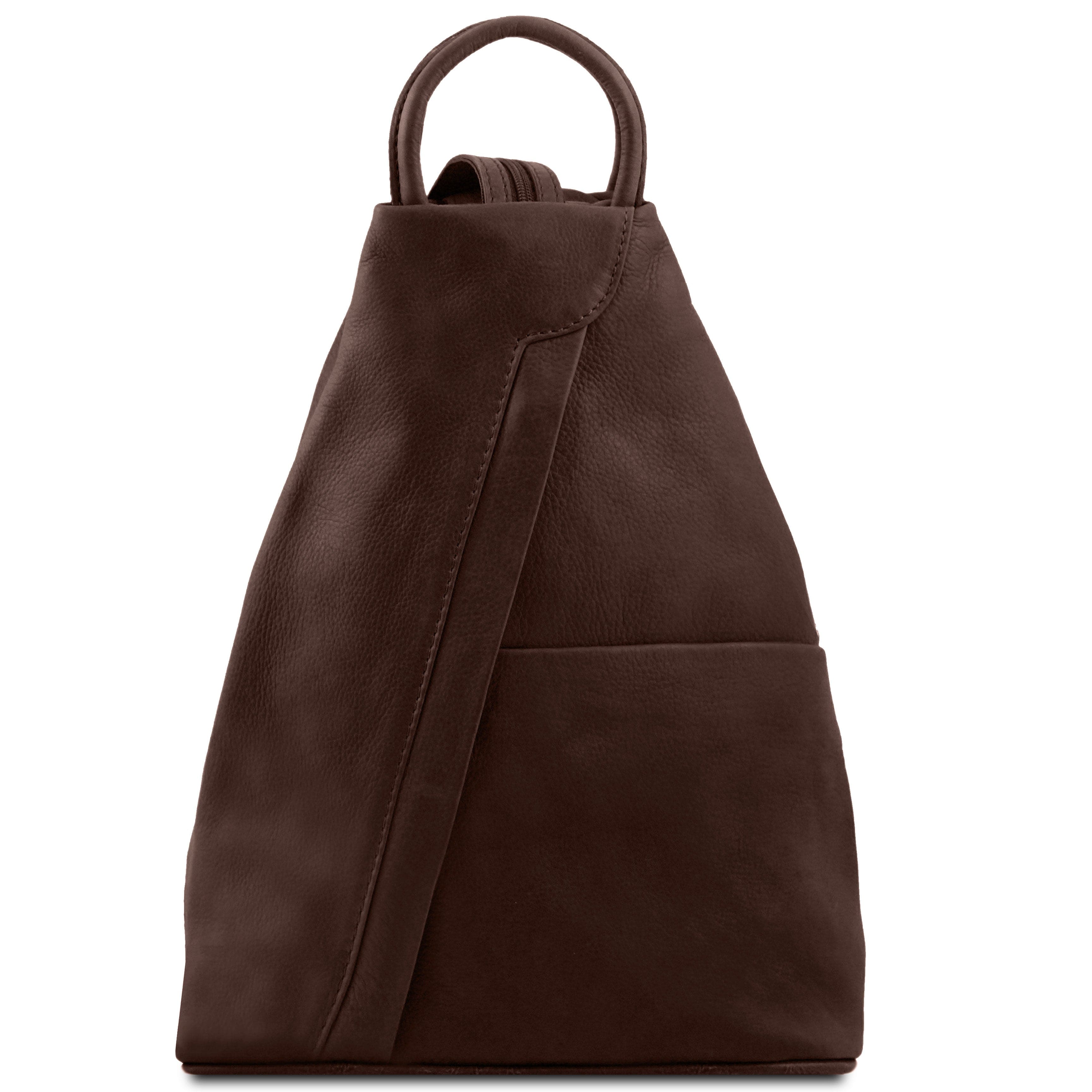 Shanghai - Italian leather backpack - full-grain leather | TL140963