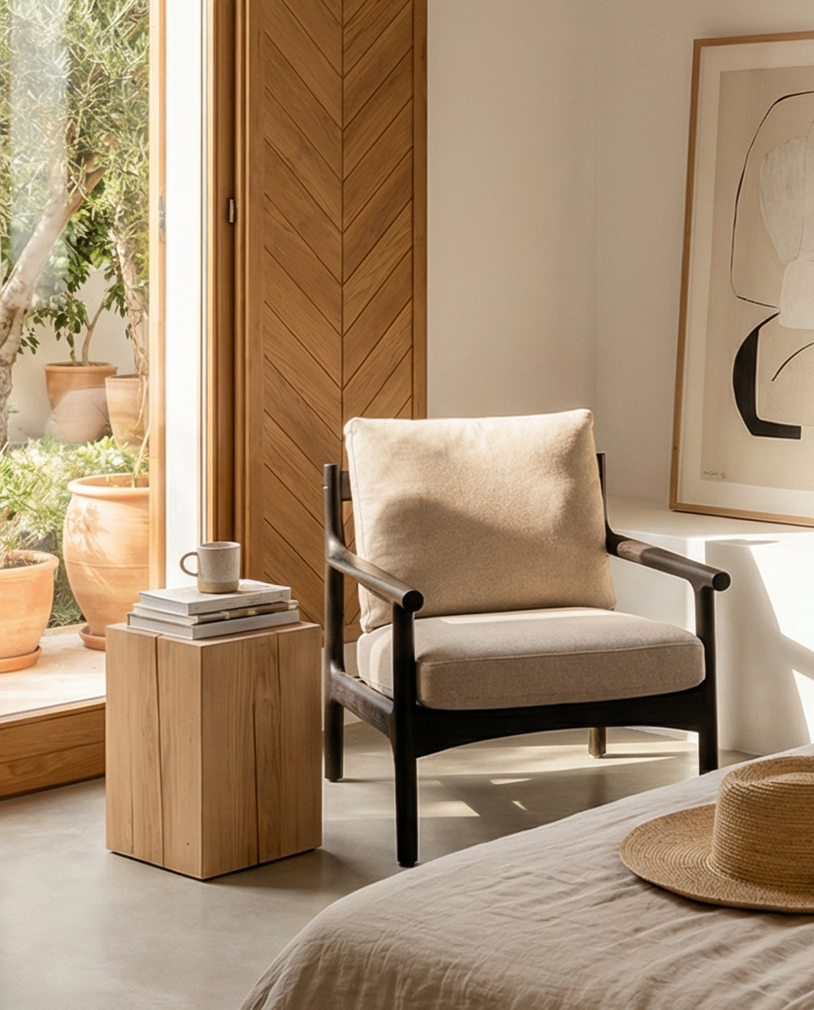 Sillón Viking - Fresno negro