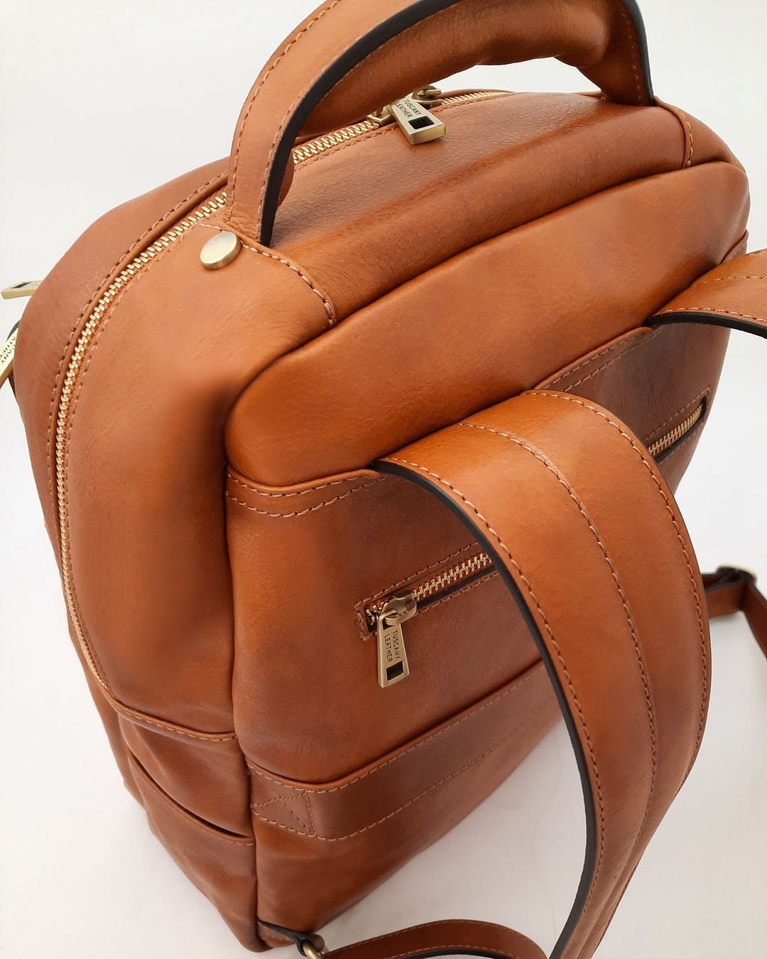 Melbourne - Italian leather laptop backpack | TL142205