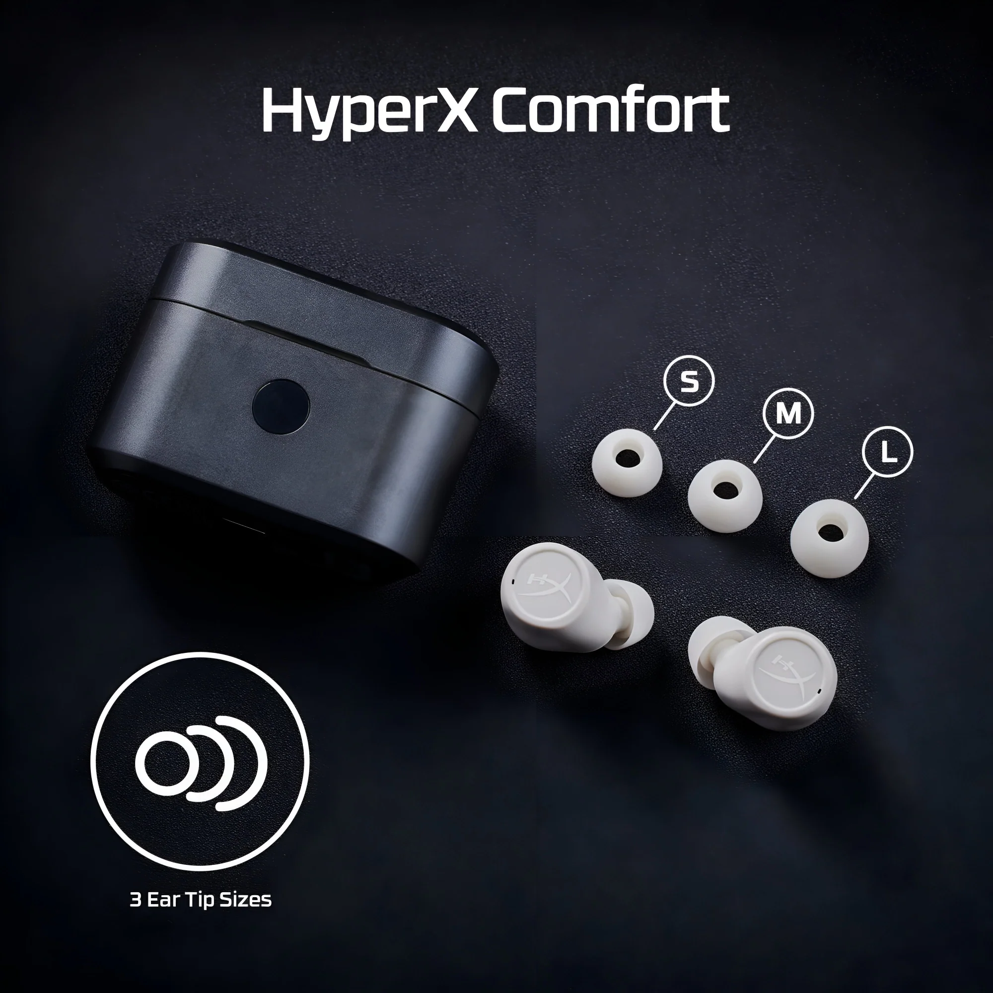 HyperX Cirro Buds Pro TWS In-Ear-Kopfhörer Black Edition (2025)