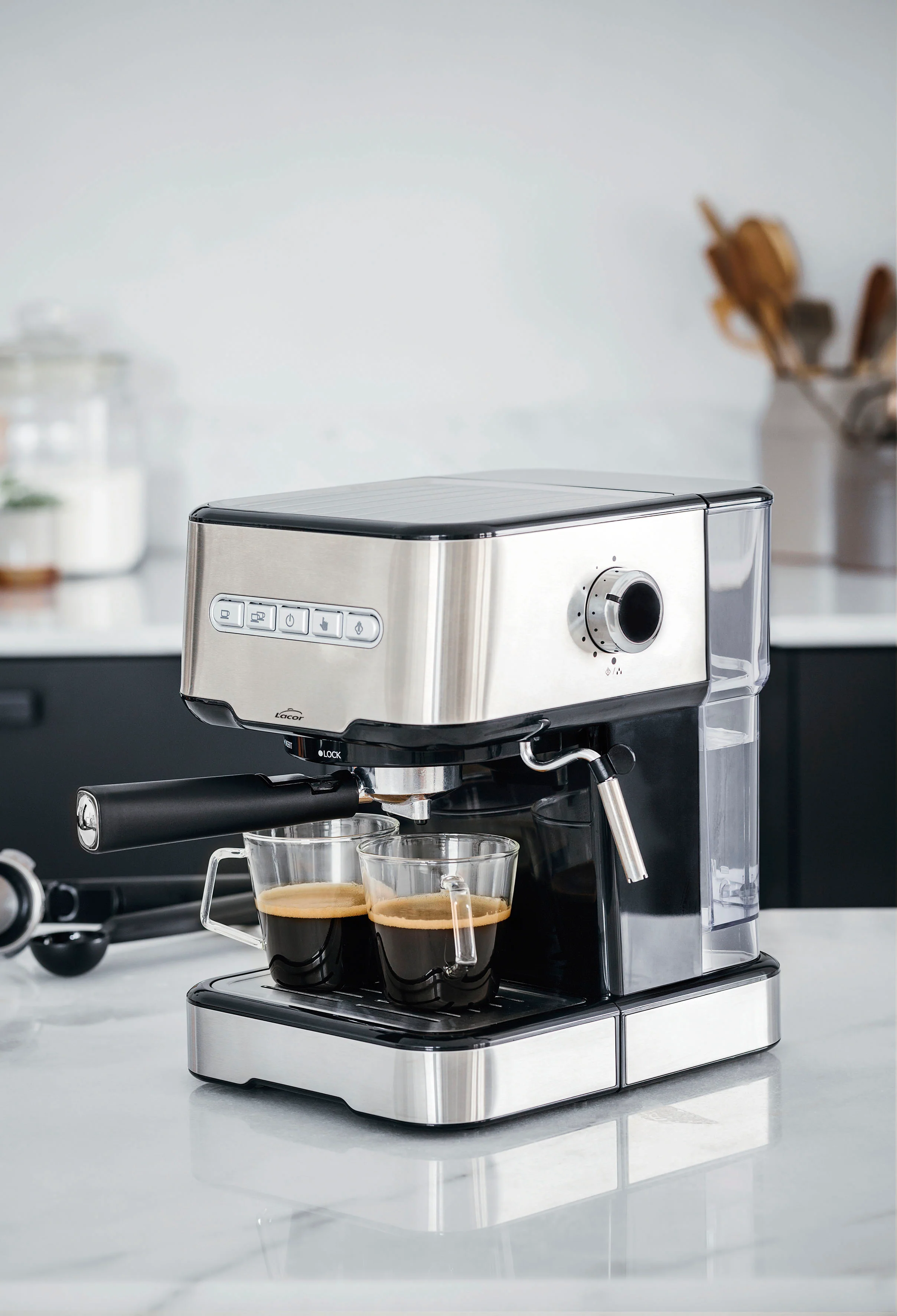 Machine à café expresso SENCE 2025 – 15 bars de pression pour un café professionnel à la maison