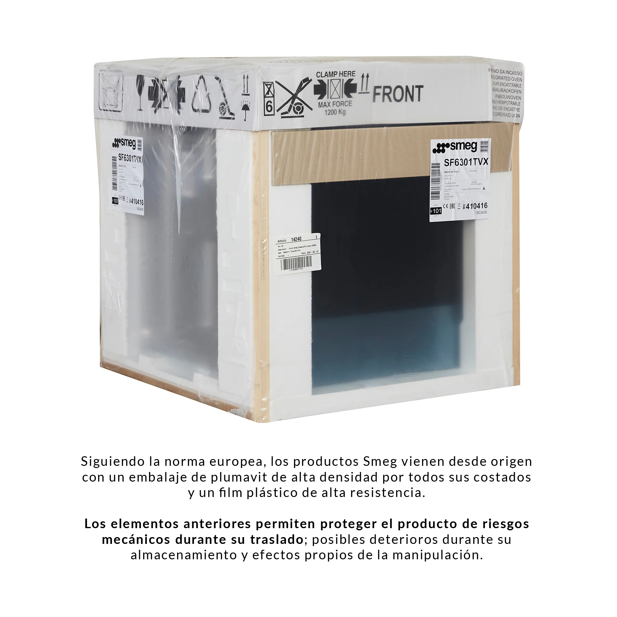 2025 Smeg SF6301TVX 70L Indbygget Ovn