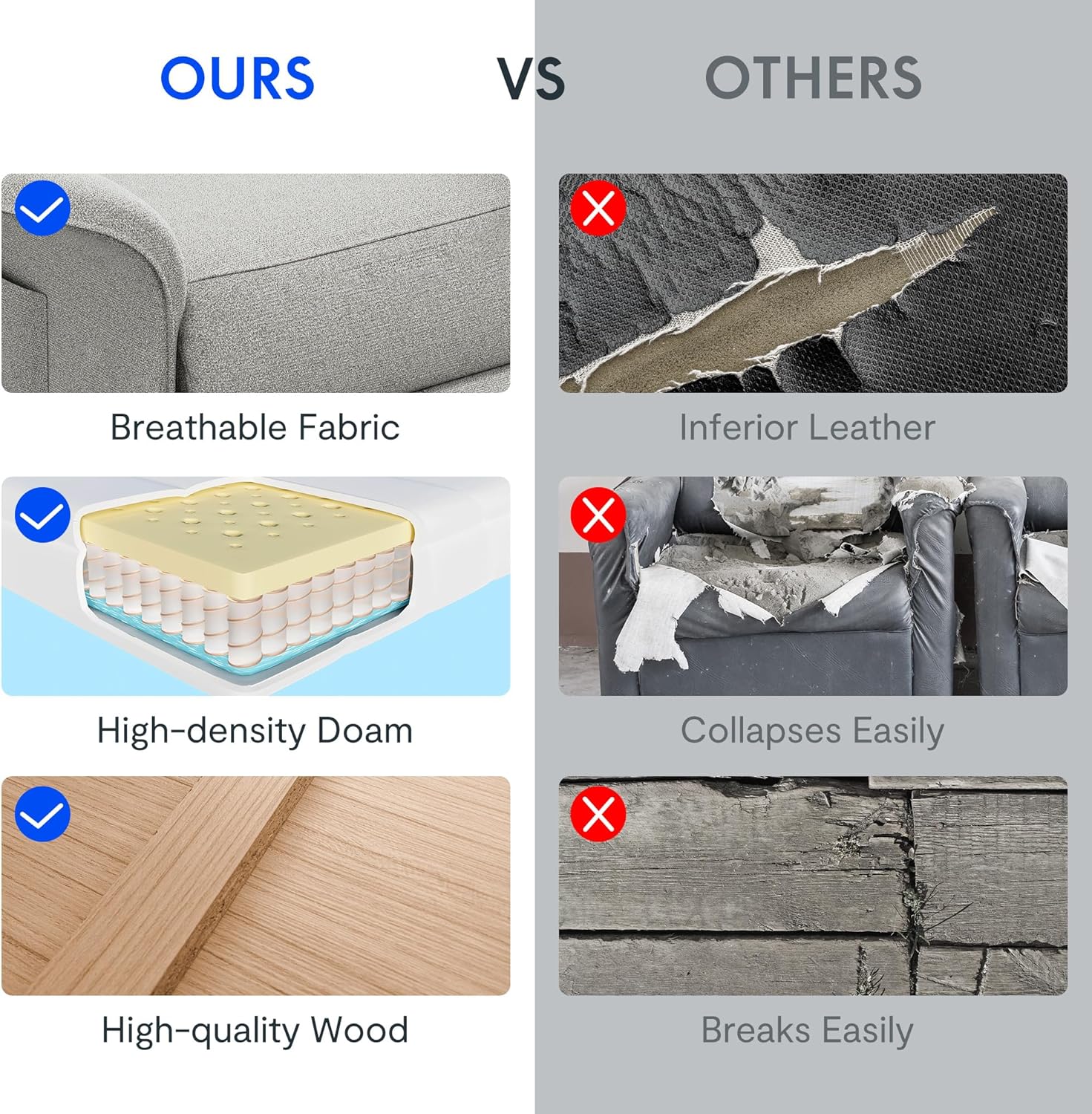FLEXISPOT Elektrischer Relaxsessel mit verstellbarer Rückenlehne, Neigungswinkel 105° bis 155°, ergonomischer Relaxsessel für Schlafzimmer, Wohnzimmer und Heimkino (Dunkelgrau)