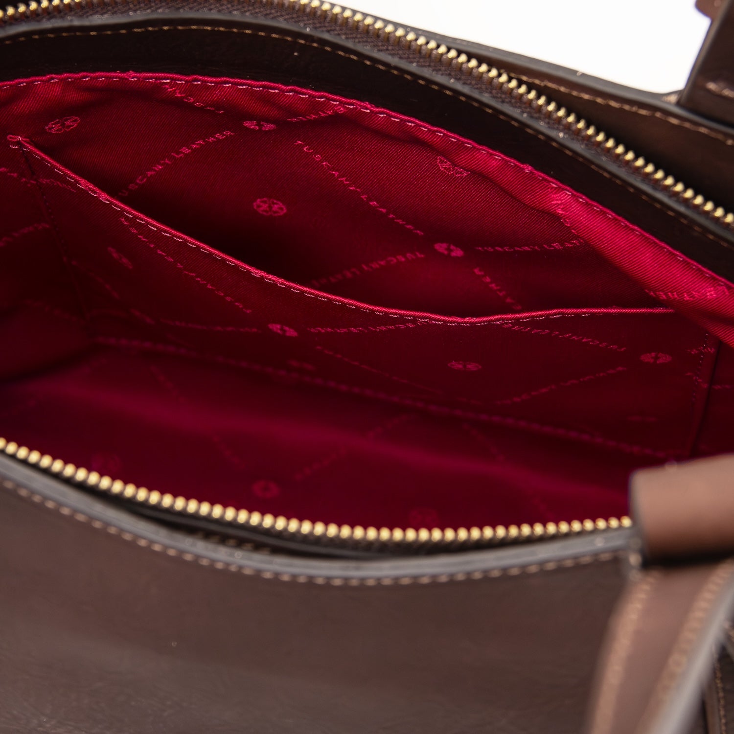 Libra - Long handle leather tote bag | TL142562