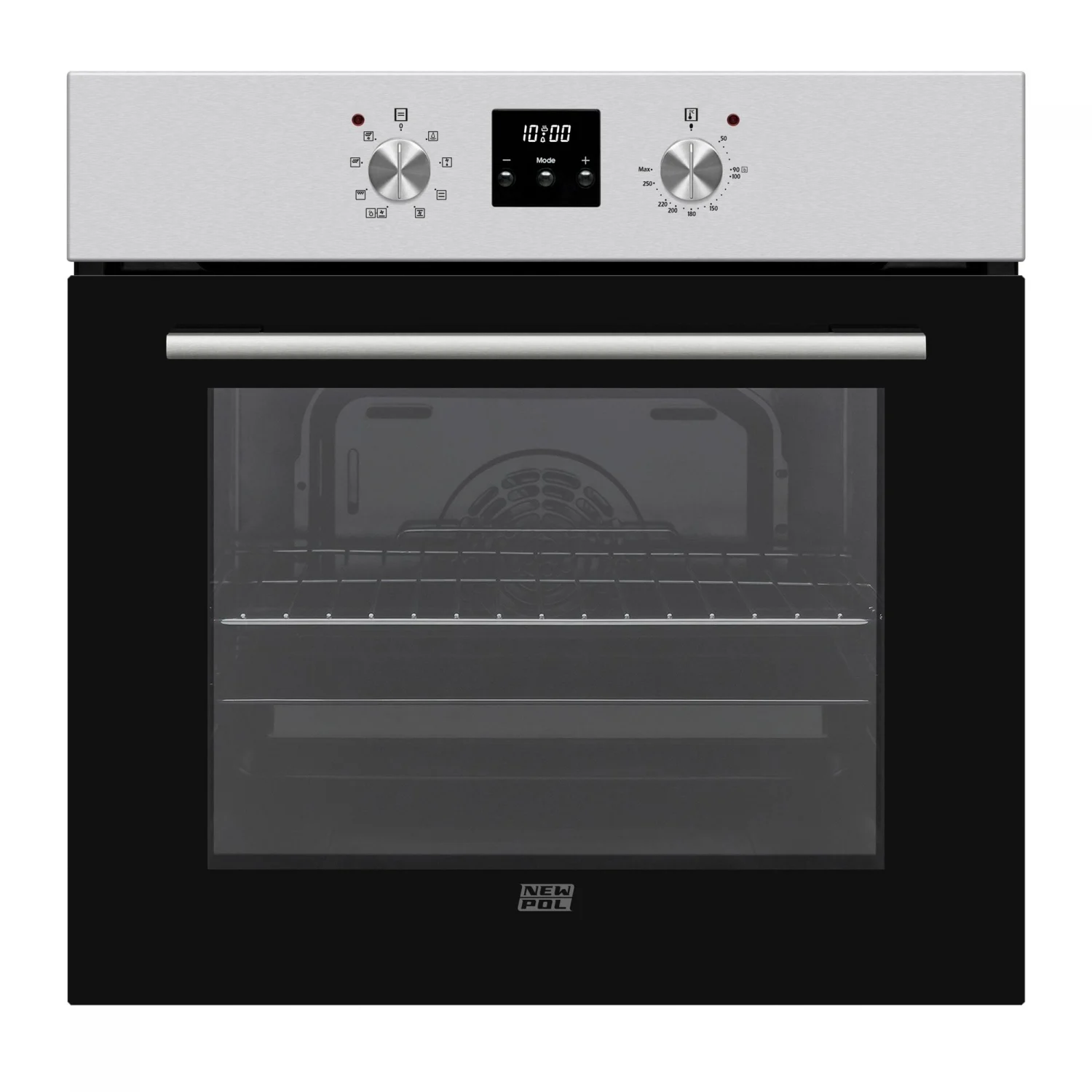 Newpol A NVH3Z8P Backofen- und Keramikkochfeld-Set