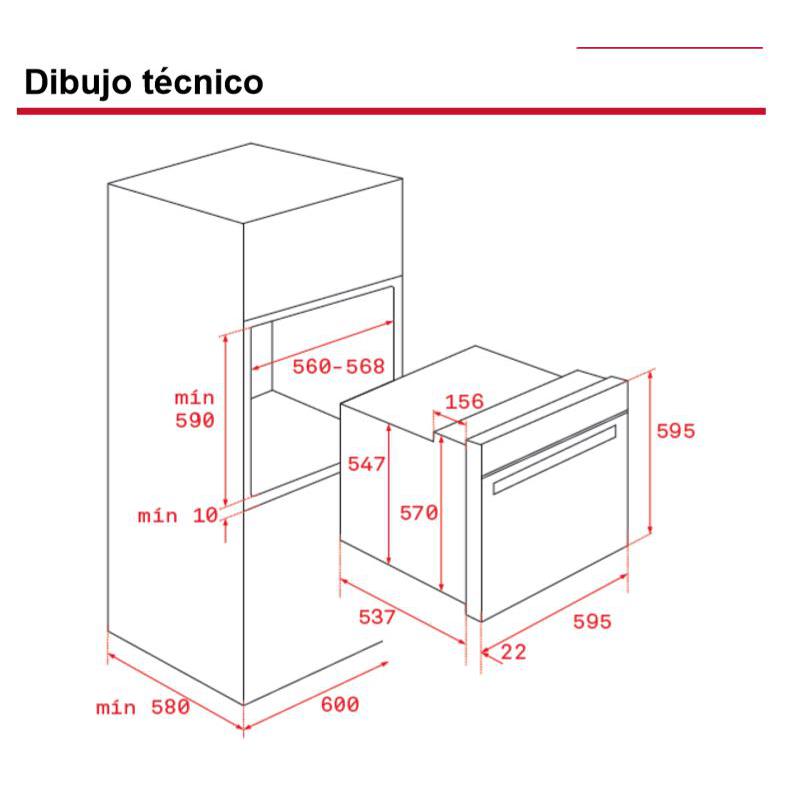 Teka HSB635PSS Pyrolyseofen
