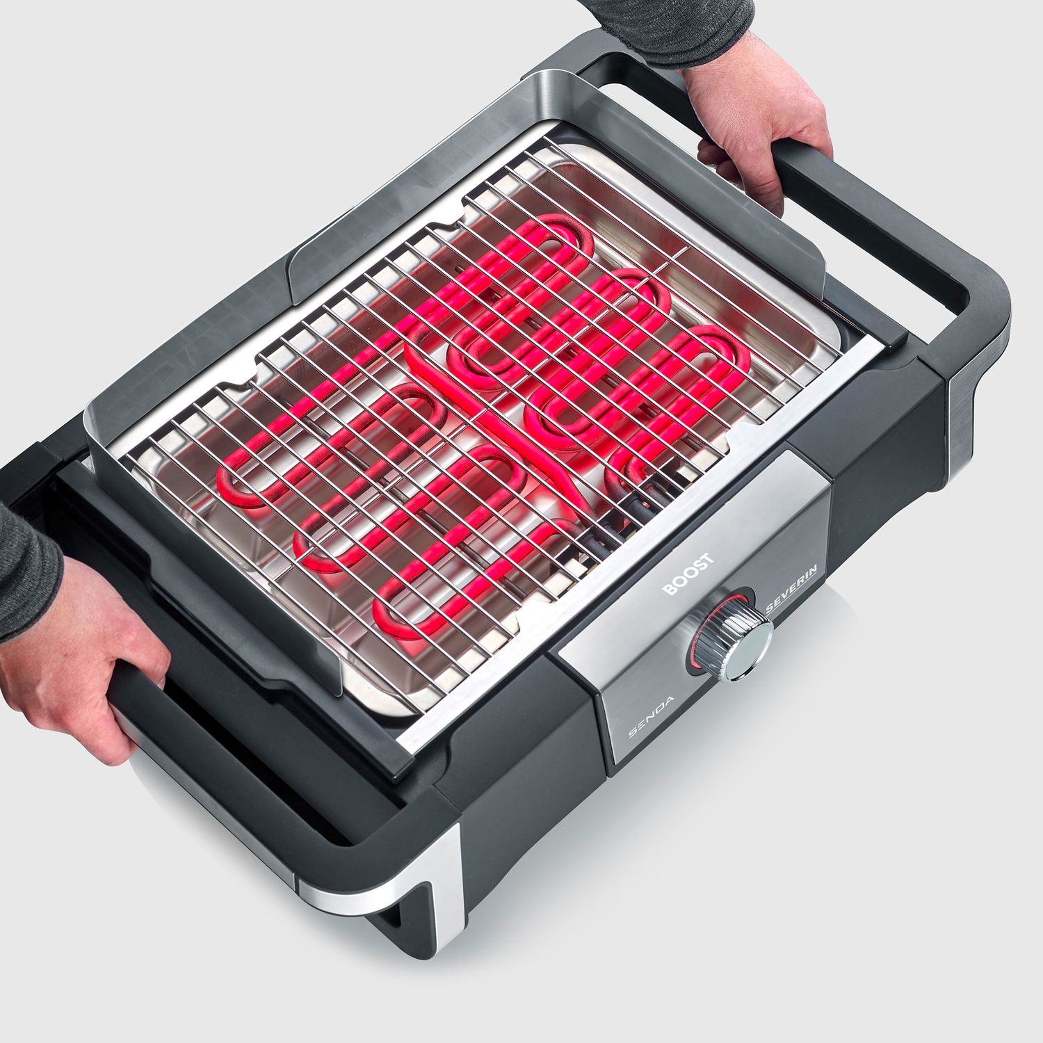 Severin Boost Elektrogrill Barbecue Schwarz Seite 8113