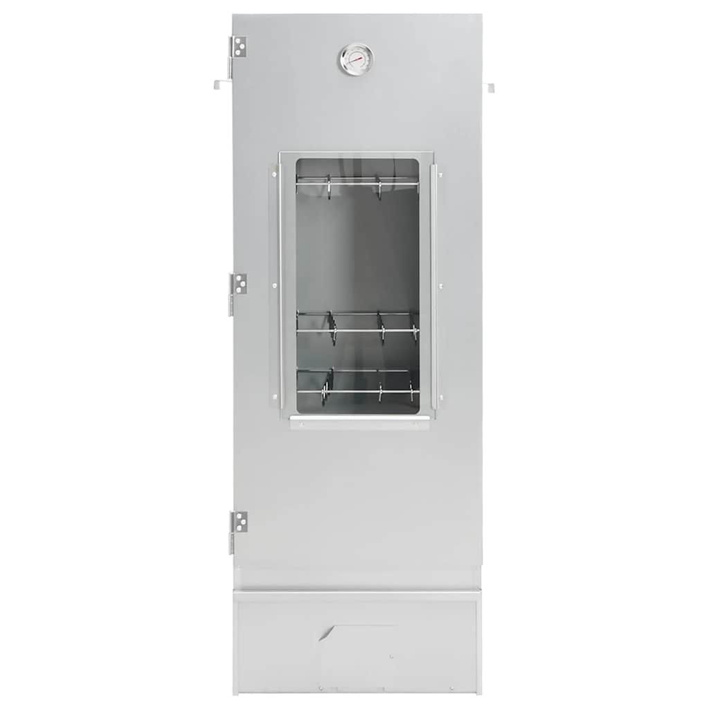 Four fumoir pour barbecue Vidaxl avec générateur de fumée froide en acier galvanisé