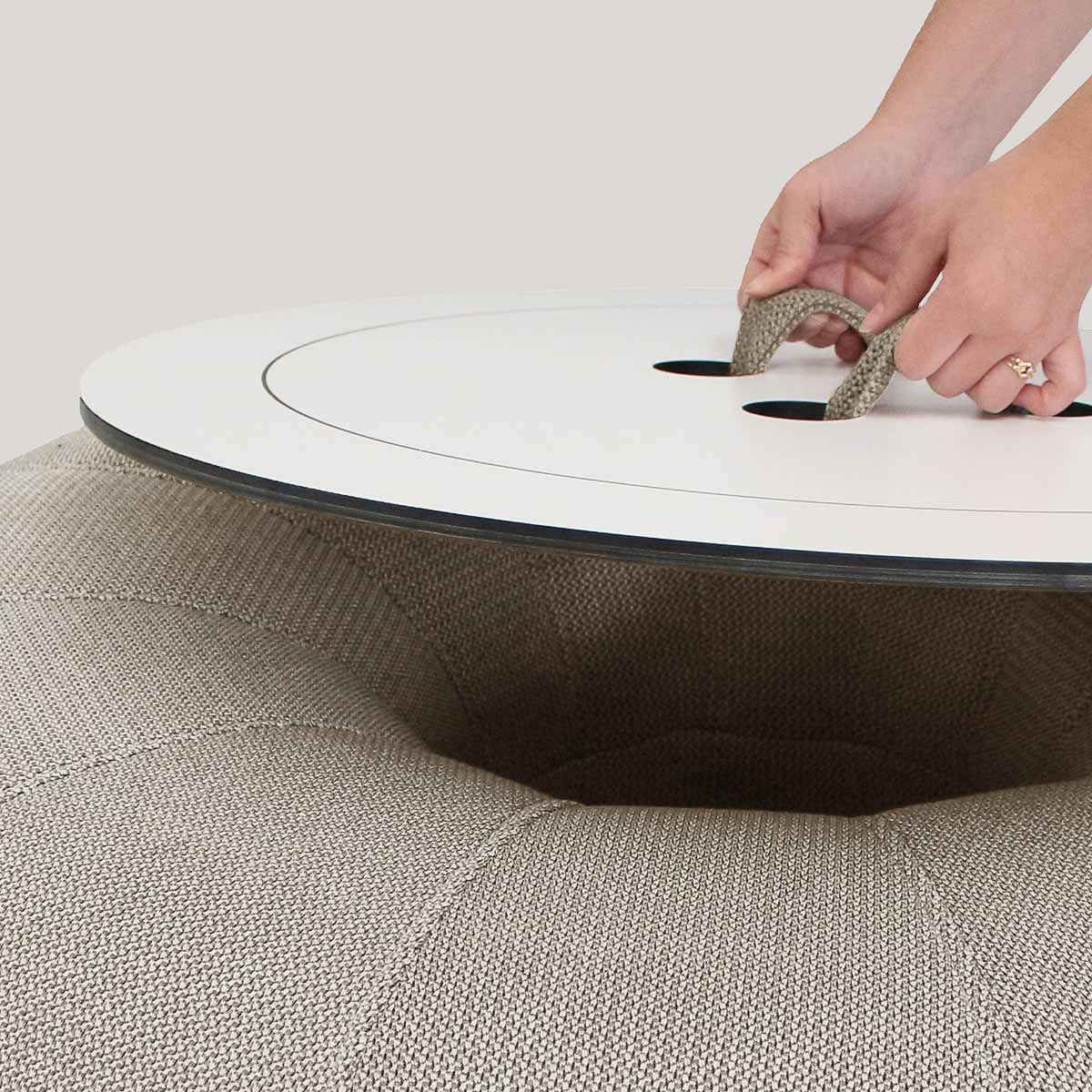 Don Out Floating Table