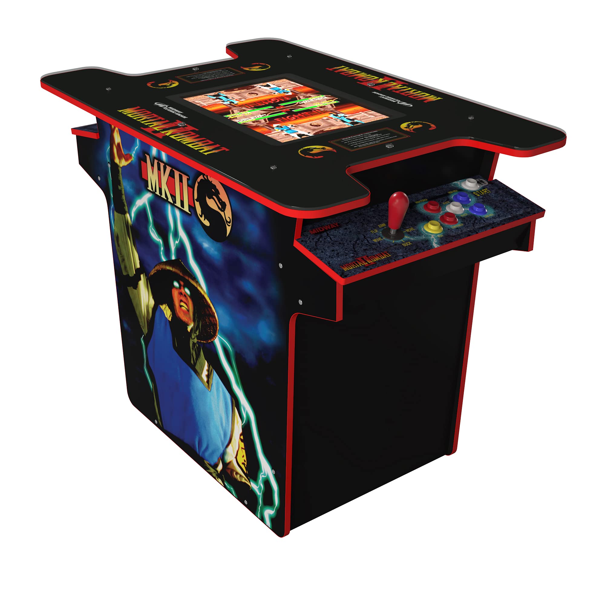 Jeu d'arcade Mortal Kombat en face-à-face d'Arcade1Up (2025)