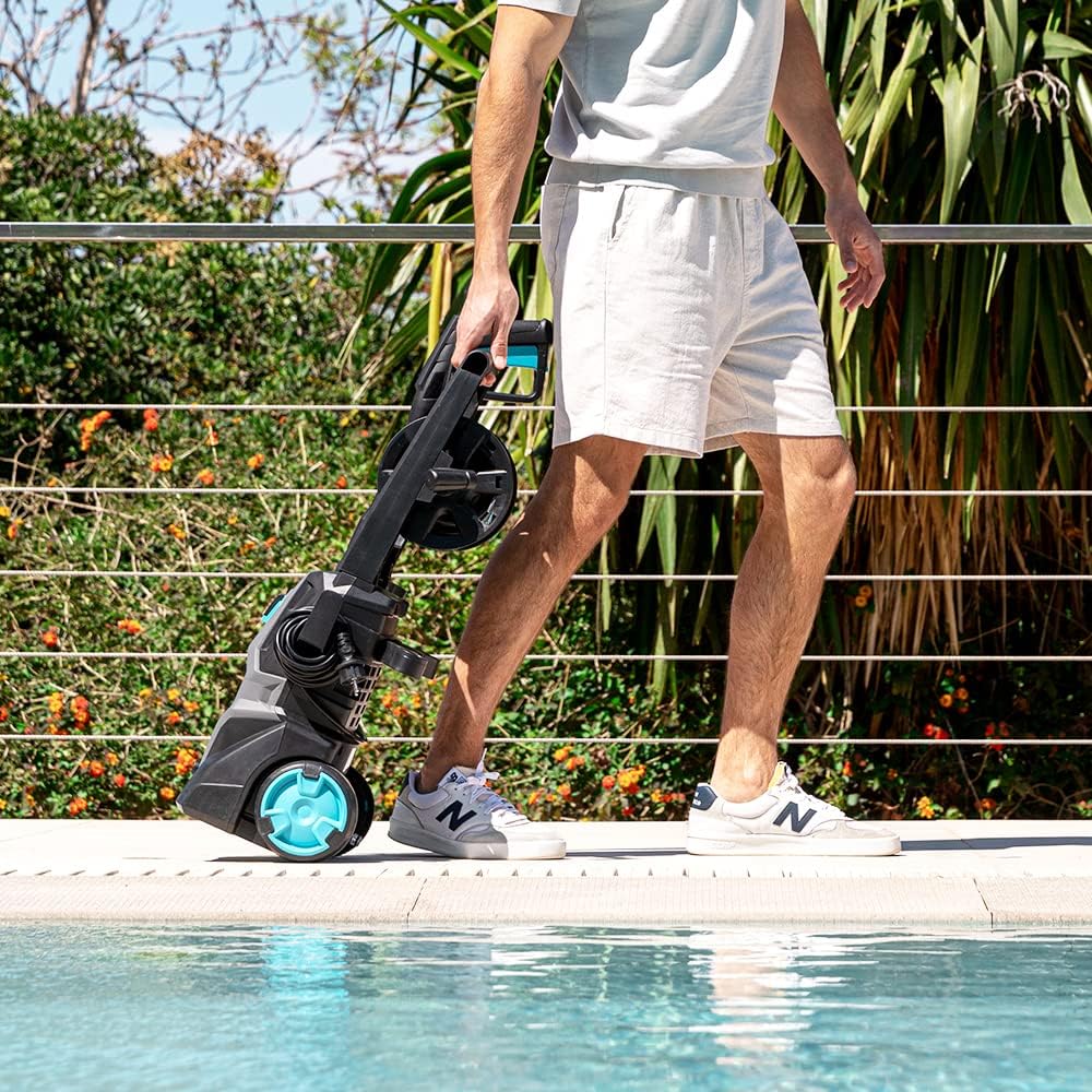 Cecotec HydroBoost 2400 AdvanceClean højtryksrenser. 2400W, Hjem, Have eller Bil, Flowhastighed på 480l/t, 180 trykbarer, Aluminiumpumpe, Aktionsradius 14 m