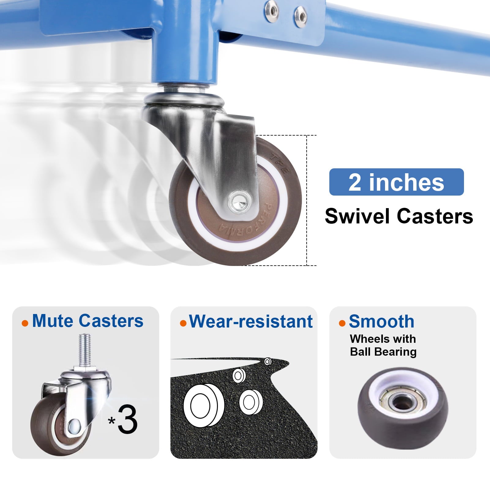Sammenklappelig skøjtehjælp til børn – Højdejusterbar støtte til begyndere