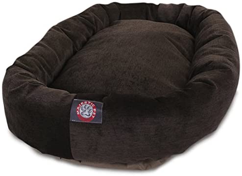 Majestic Pet Villa Bagel Hundeseng | Beroligende donutformet seng, flere størrelser og farver