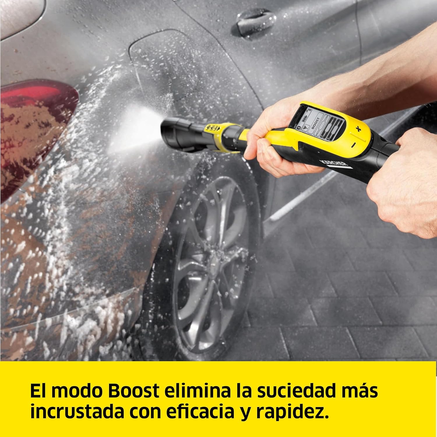 Nettoyeur haute pression Kärcher K 7 Premium Smart Control Flex Home, Pression : 180 bar, Débit : 600 l/h, Rendement : 60 m²/h, Filtre à eau, Poids : 18 kg, Tuyau flexible, Lance multijets