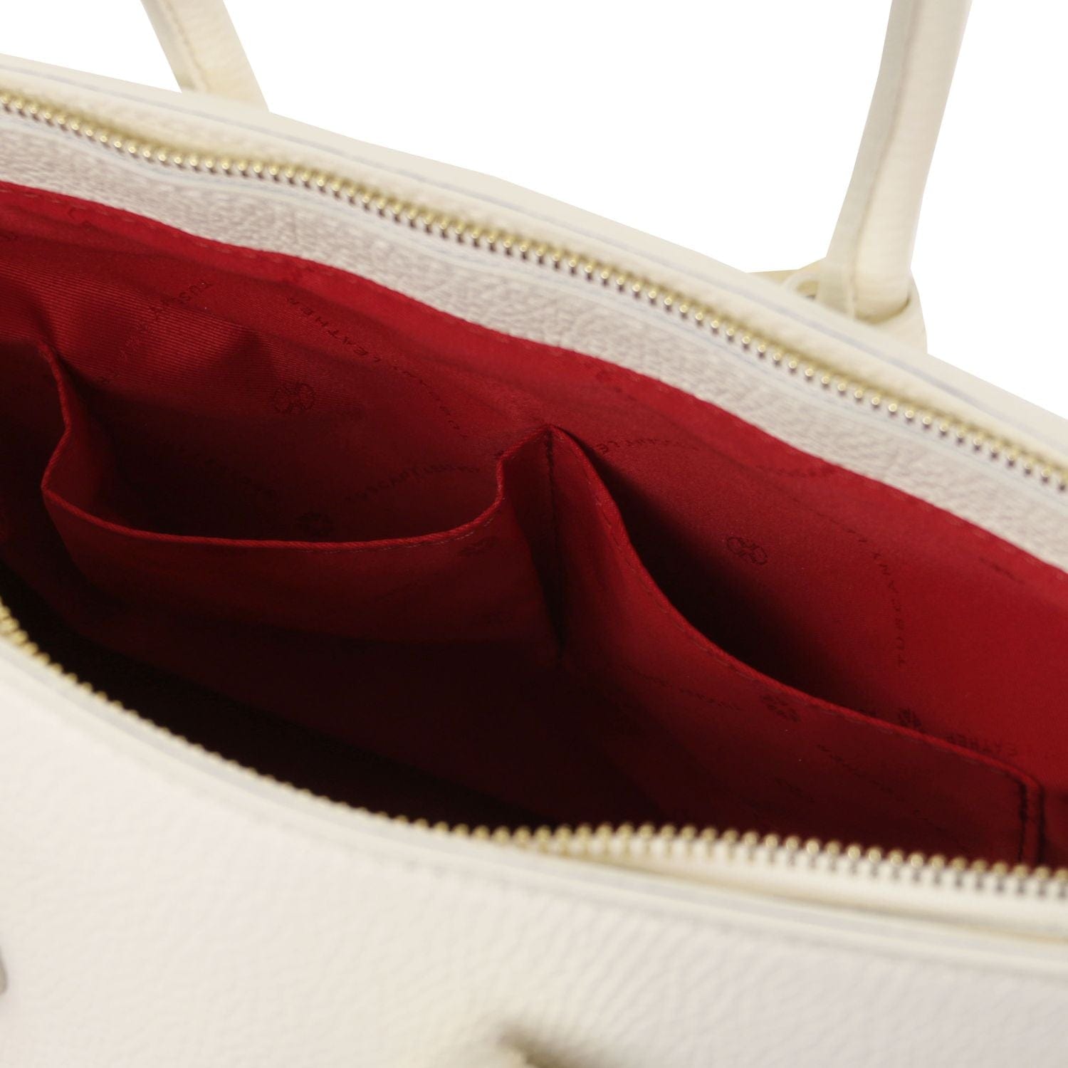 TL Bag - Leather handbag with golden hardware | TL141529