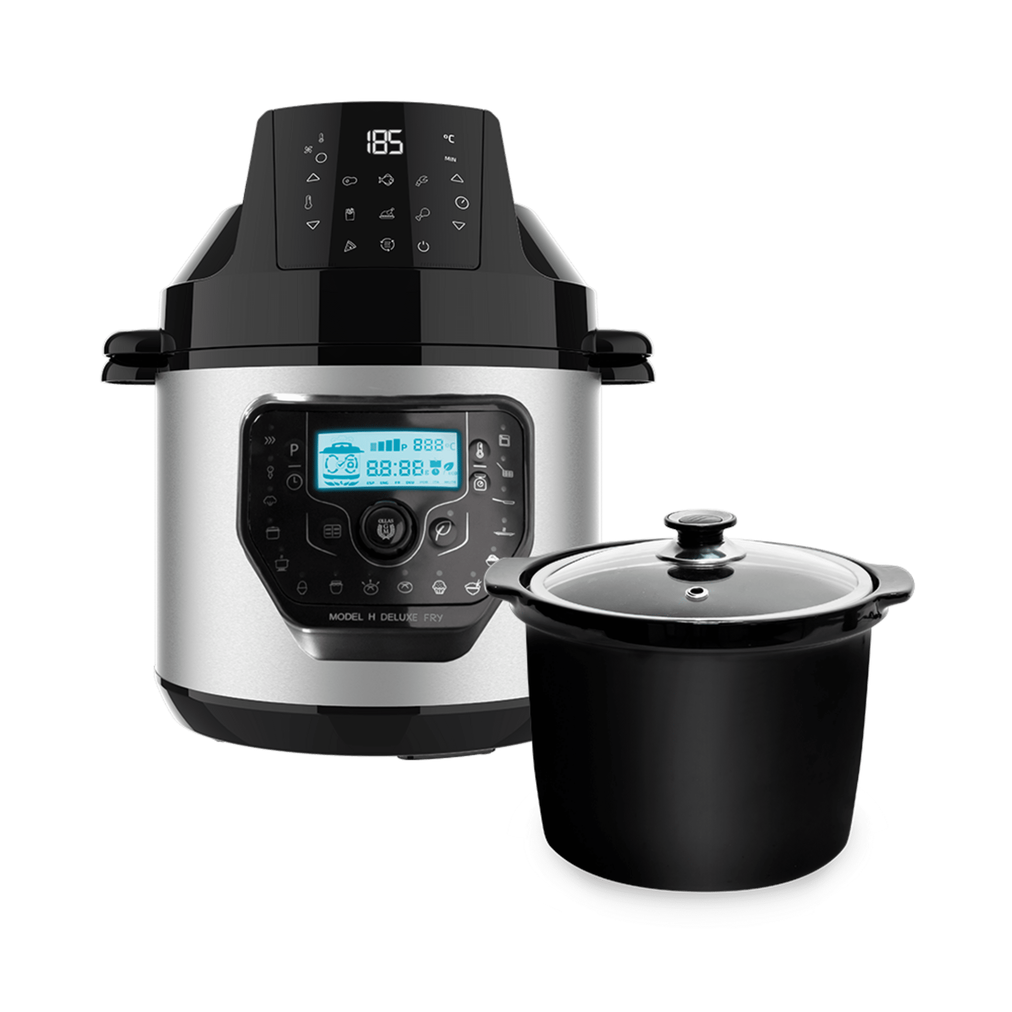 GM H Deluxe stegegrydepakke + slowpot-spand