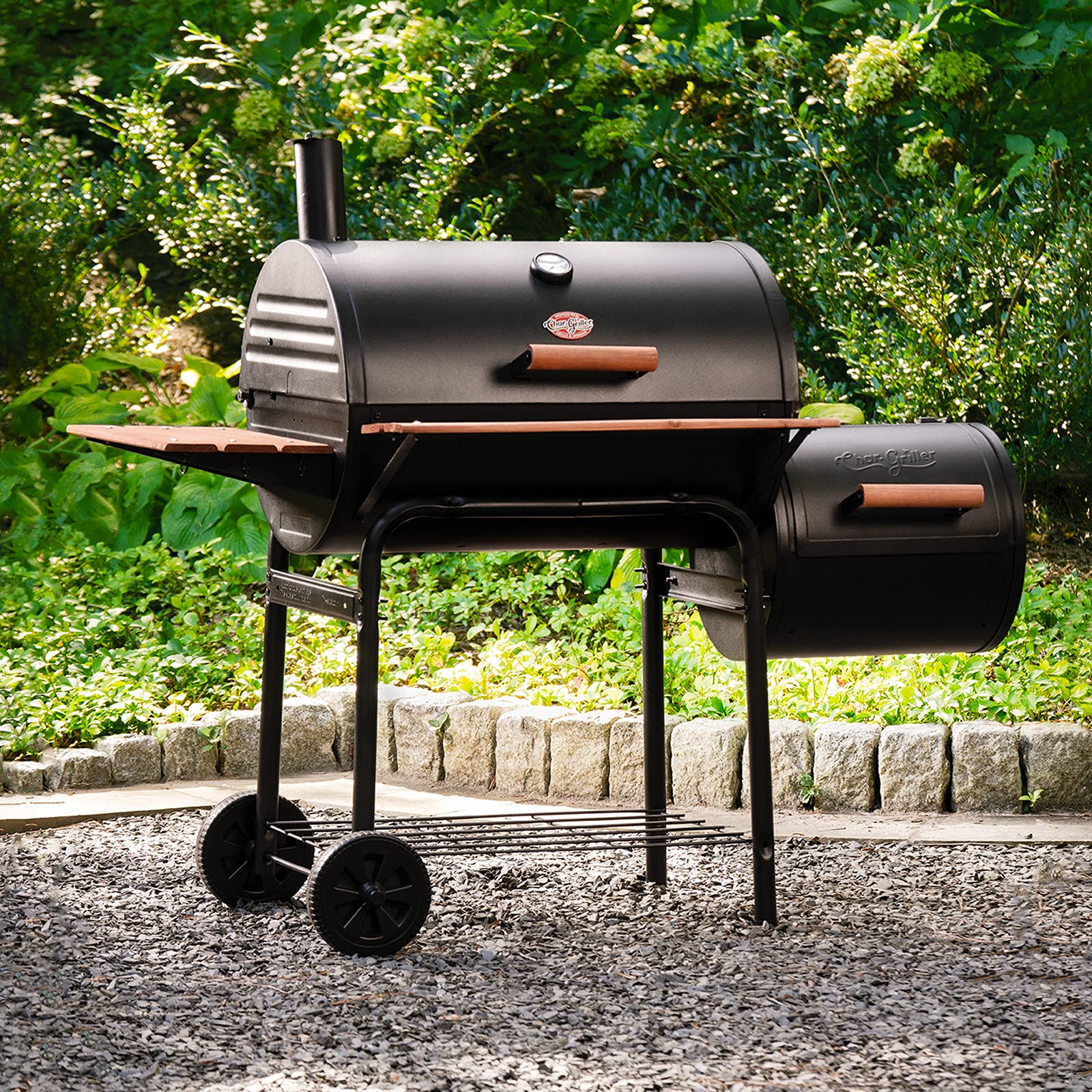 Char Griller 1224 Smokin Square Holzkohle