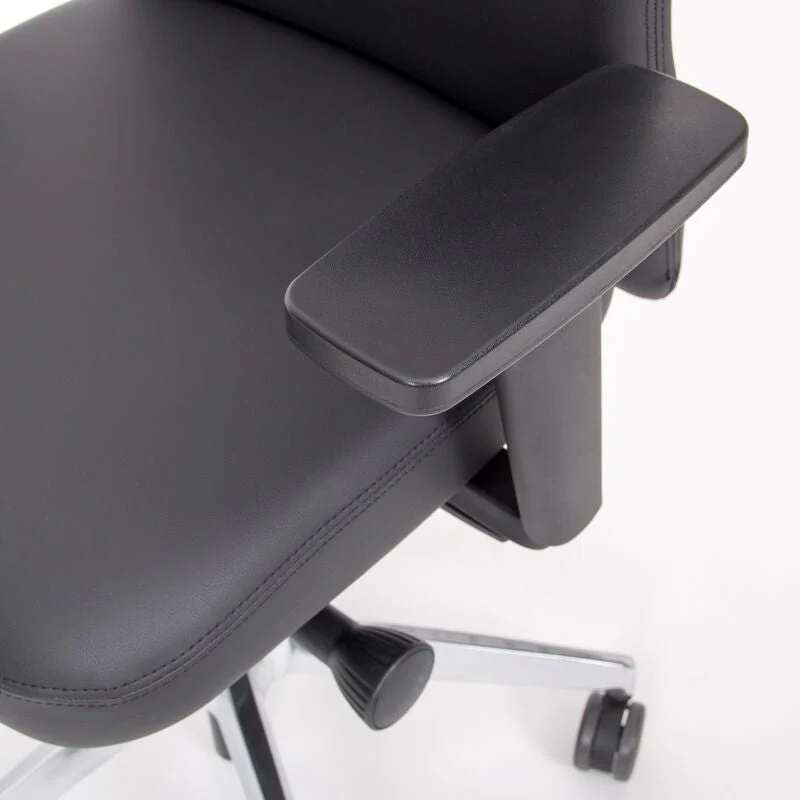 2025 Slow Agilis AG10 Ergonomischer Bürostuhl mit hoher Rückenlehne – DER RÜCKENRetter in hochwertigem Kunstleder – 30 Jahre Garantie
