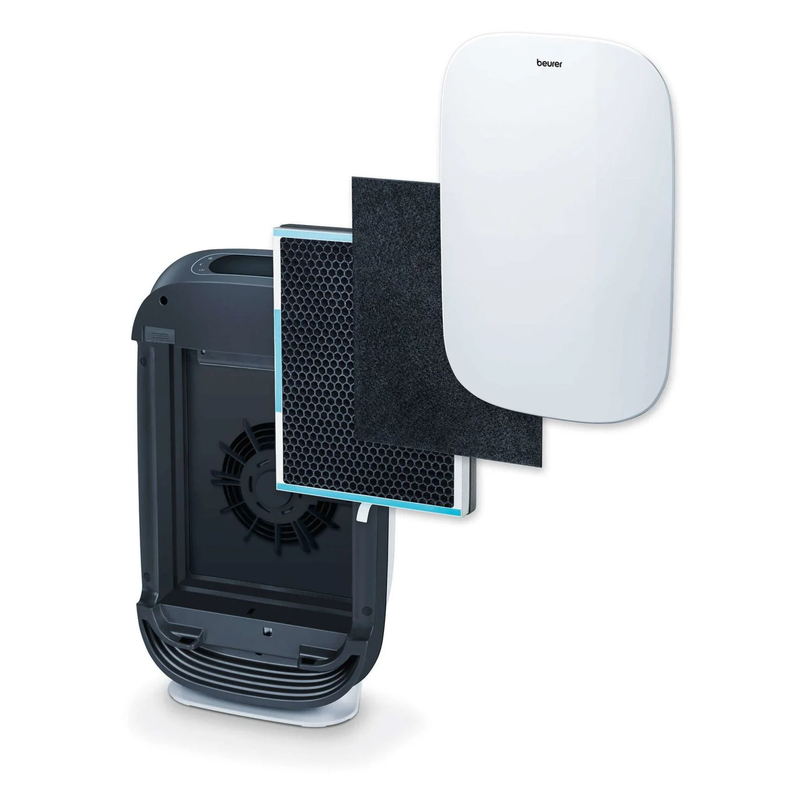 Beurer LR 500 WLAN-Luftreiniger mit dreilagigem Filtersystem (Modelljahr 2025)