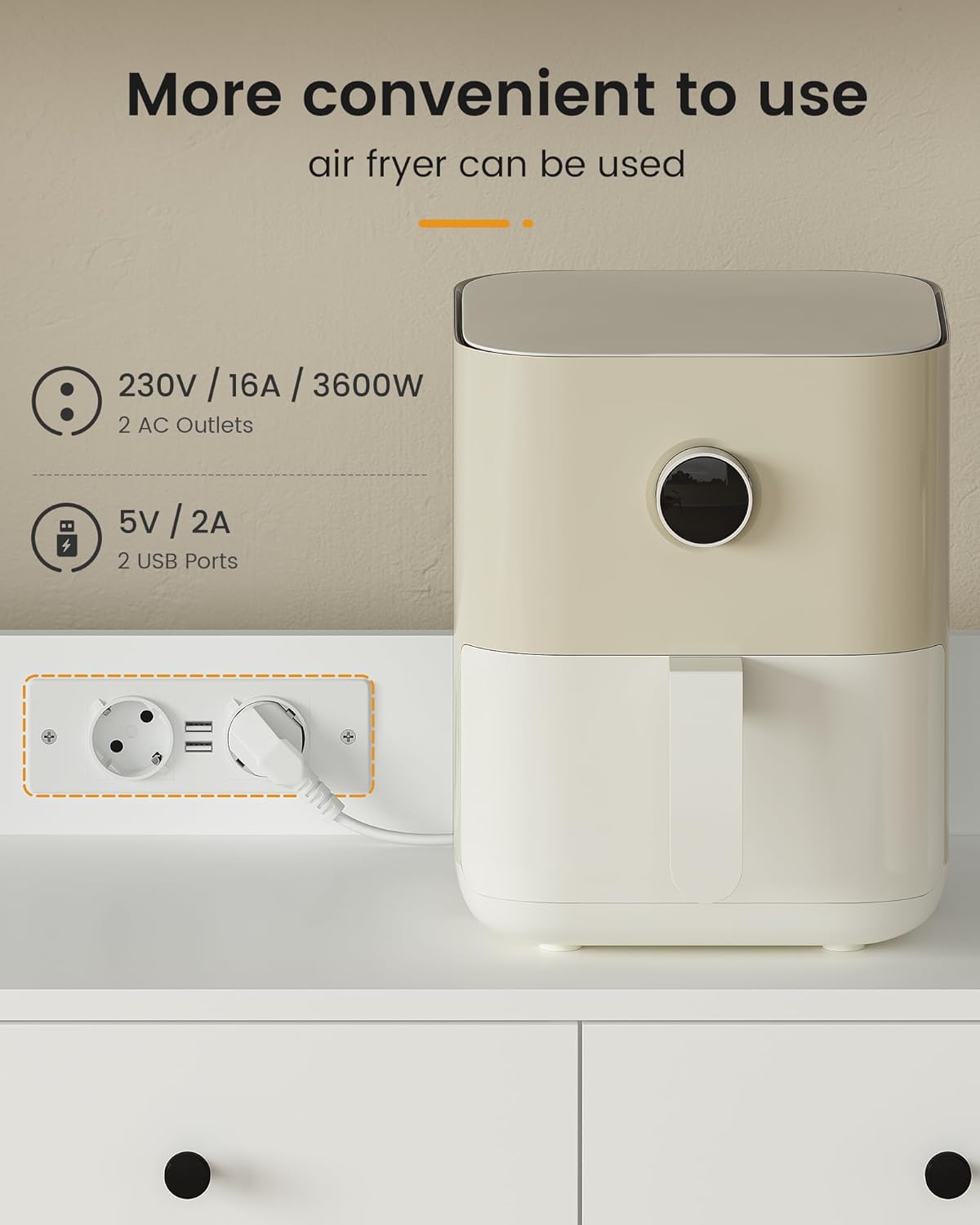 Küchenschrank, Küchen-Sideboard mit LED-Beleuchtung, Steckdosen, Buffet-Schrank, ausziehbarem Weinregal, 3 Schubladen, verstellbaren Einlegeböden, Küche, Wohnzimmer, Esszimmer, 103,5 x 40 x 180 cm, Schwarz